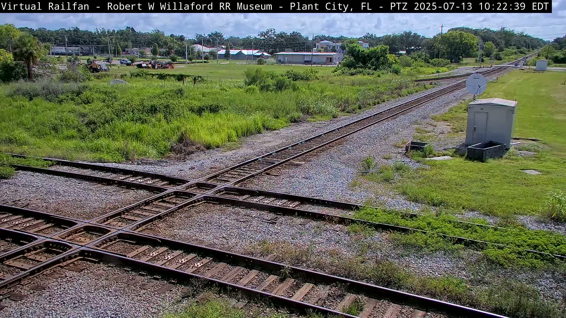 Plant City Railroad Junction & Crossing Live Cam - Plant City, Hillsborough, Florida, USA