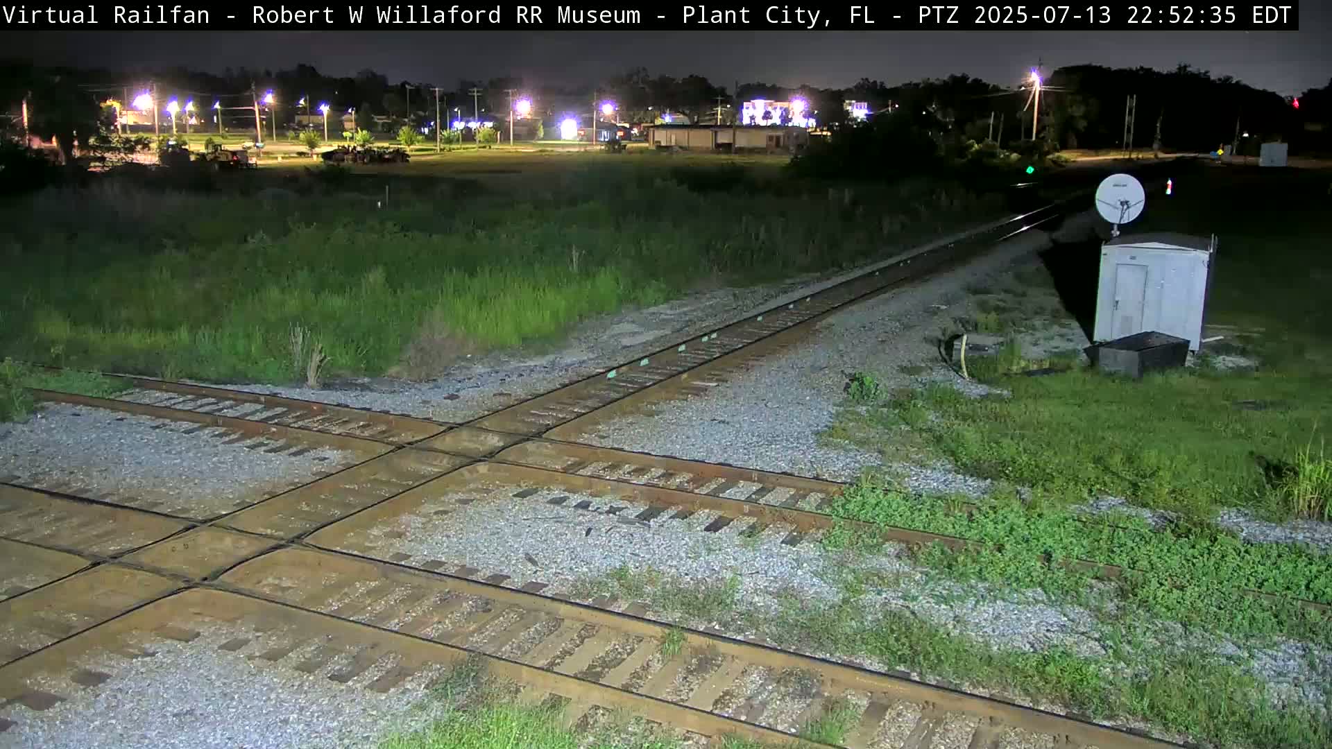Plant City Railroad Junction & Crossing Live Cam - Plant City, Hillsborough, Florida, USA