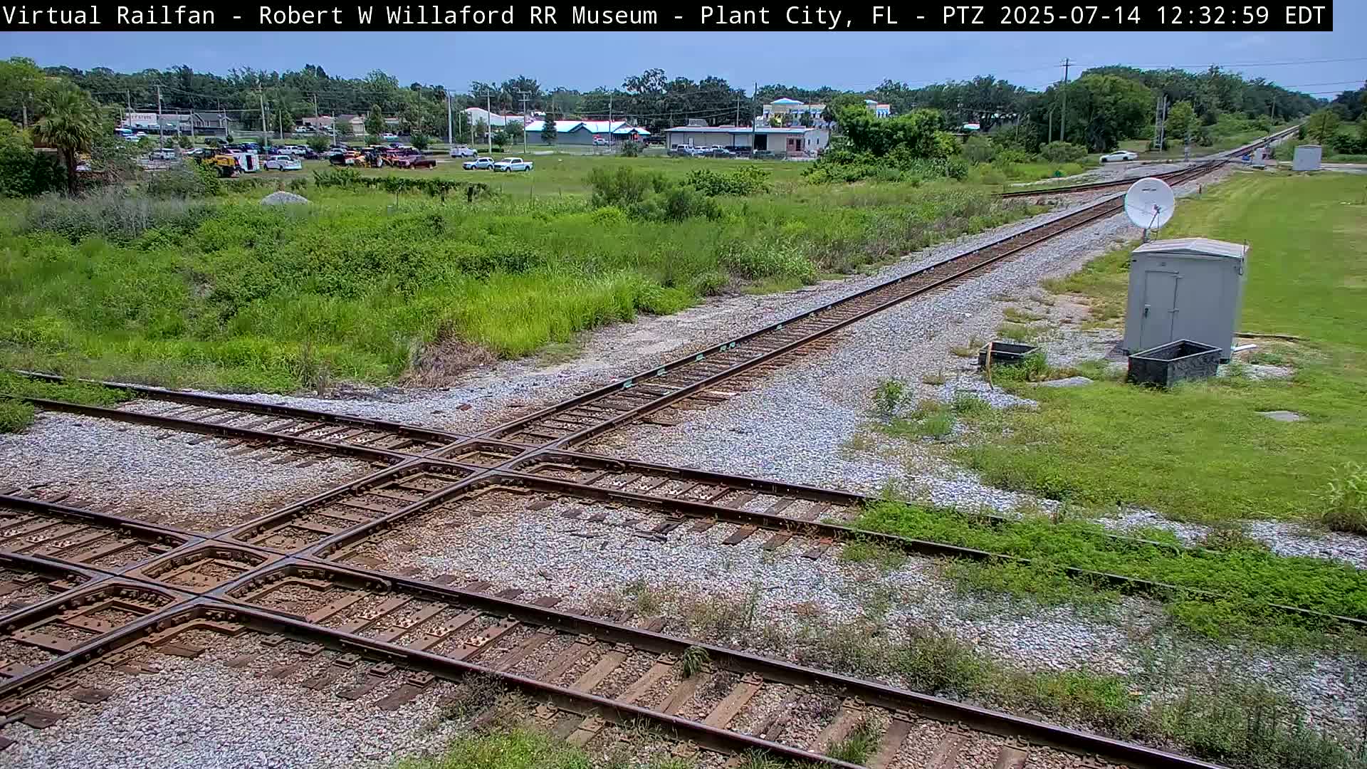 Plant City Railroad Junction & Crossing Live Cam - Plant City, Hillsborough, Florida, USA