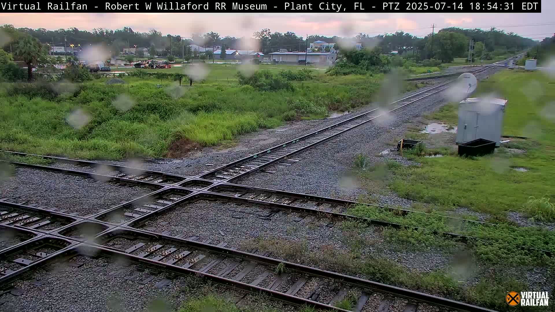 Plant City Railroad Junction & Crossing Live Cam - Plant City, Hillsborough, Florida, USA