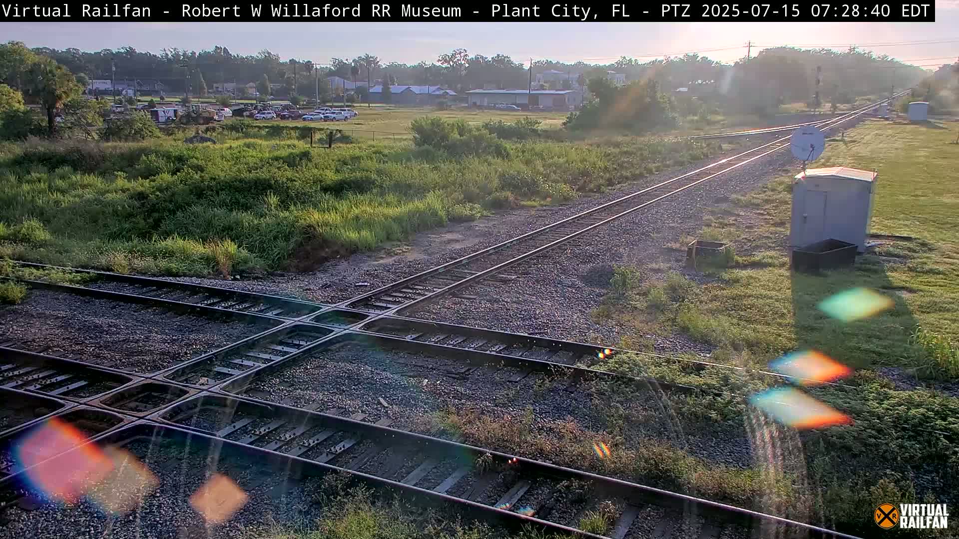 Plant City Railroad Junction & Crossing Live Cam - Plant City, Hillsborough, Florida, USA