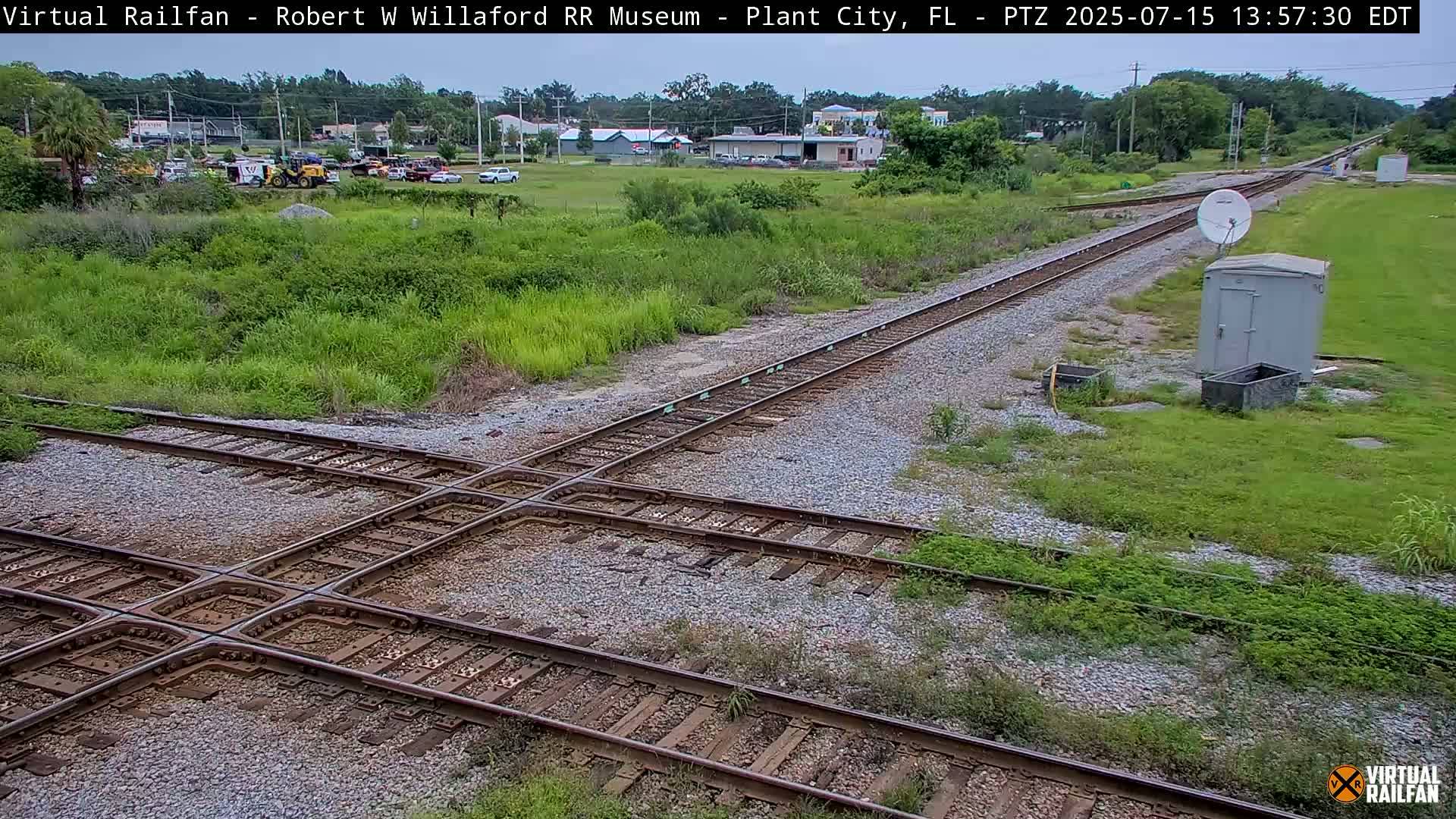 Plant City Railroad Junction & Crossing Live Cam - Plant City, Hillsborough, Florida, USA