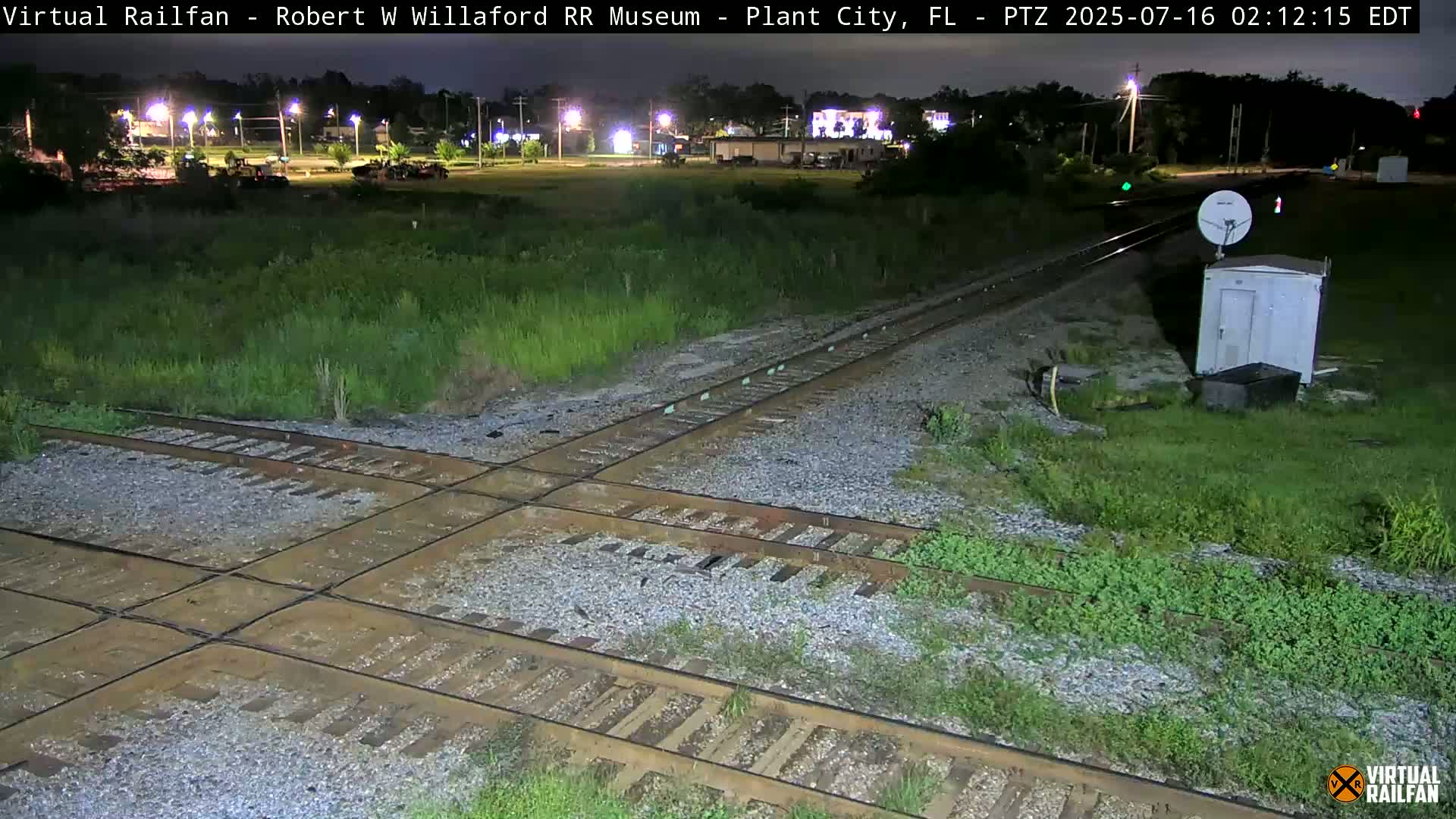 Plant City Railroad Junction & Crossing Live Cam - Plant City, Hillsborough, Florida, USA