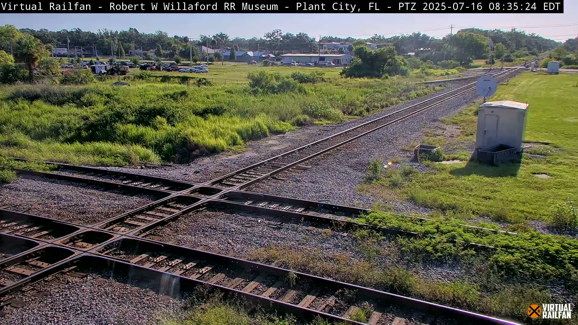 Plant City Railroad Junction & Crossing Live Cam - Plant City, Hillsborough, Florida, USA