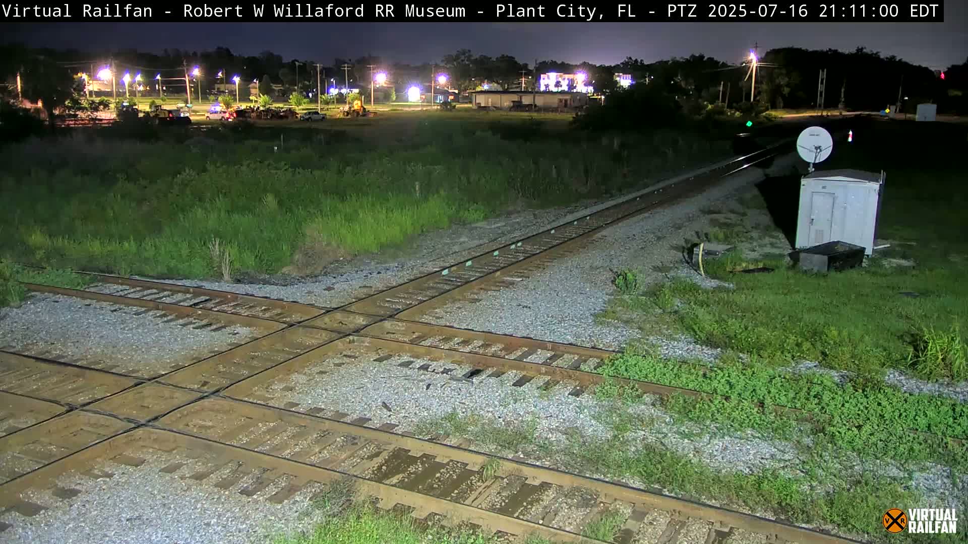Plant City Railroad Junction & Crossing Live Cam - Plant City, Hillsborough, Florida, USA
