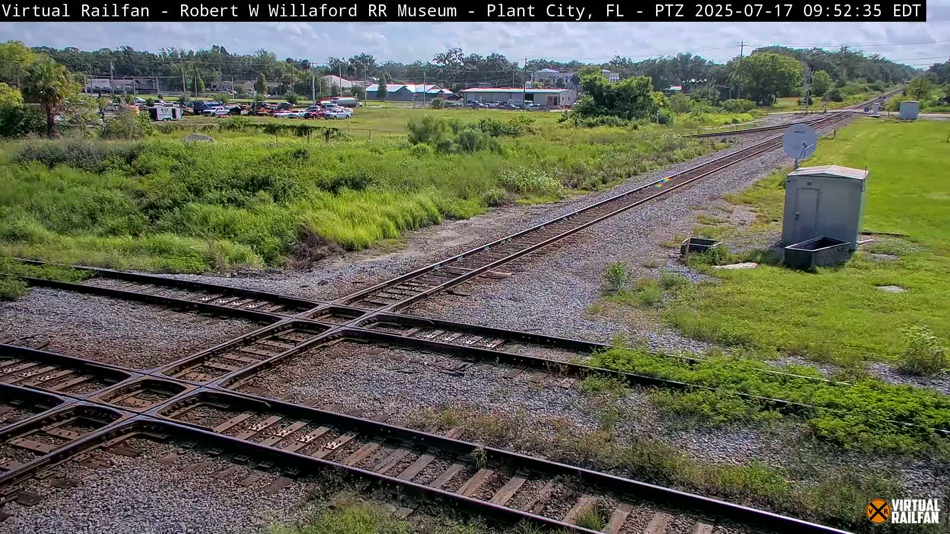 Plant City Railroad Junction & Crossing Live Cam - Plant City, Hillsborough, Florida, USA
