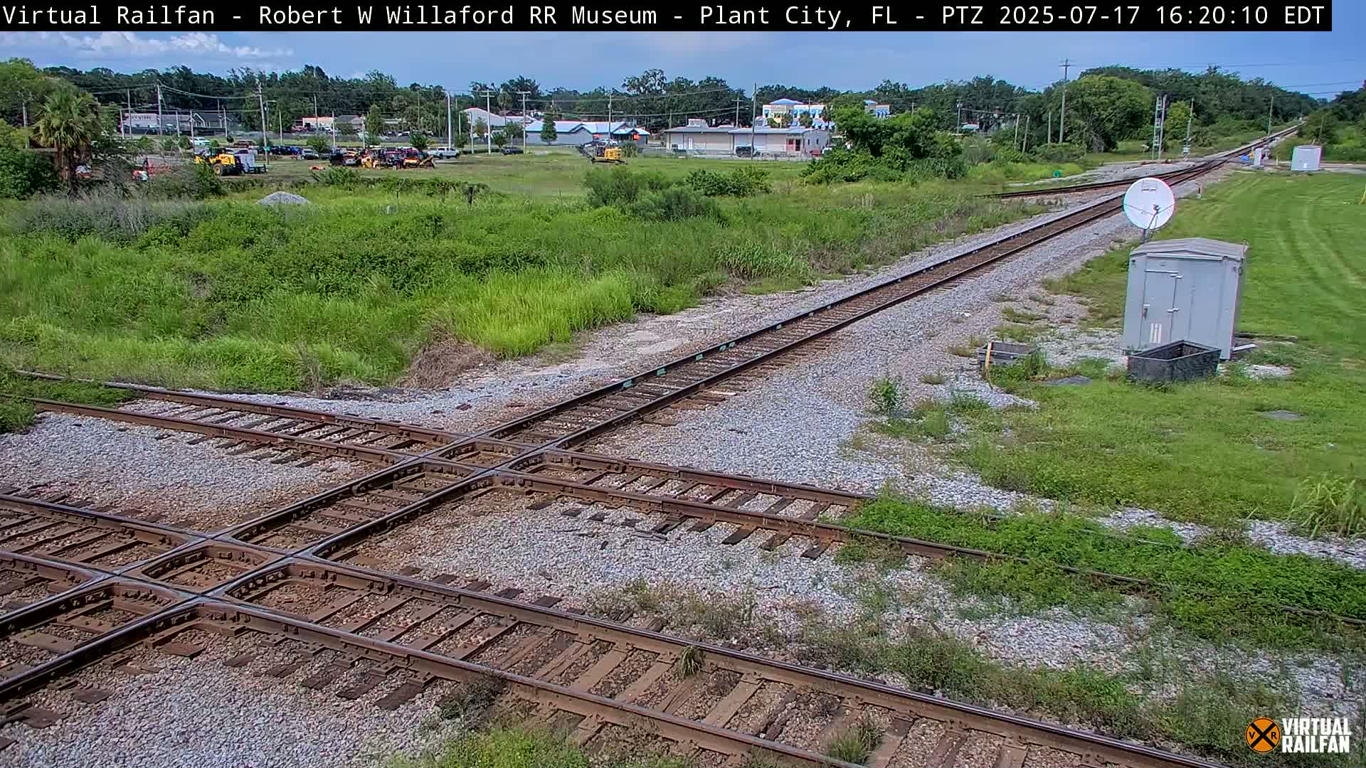 Plant City Railroad Junction & Crossing Live Cam - Plant City, Hillsborough, Florida, USA