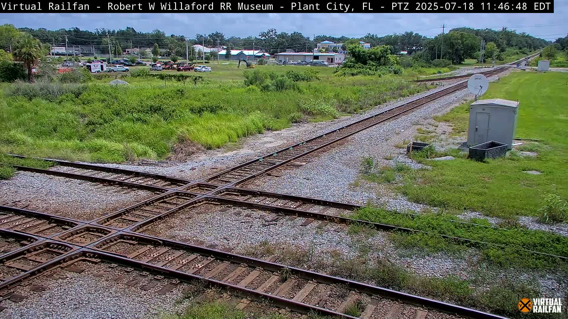 Plant City Railroad Junction & Crossing Live Cam - Plant City, Hillsborough, Florida, USA