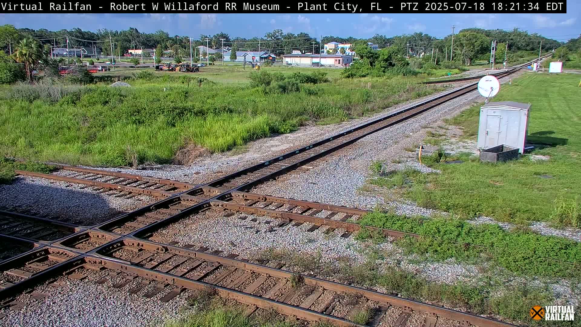 Plant City Railroad Junction & Crossing Live Cam - Plant City, Hillsborough, Florida, USA