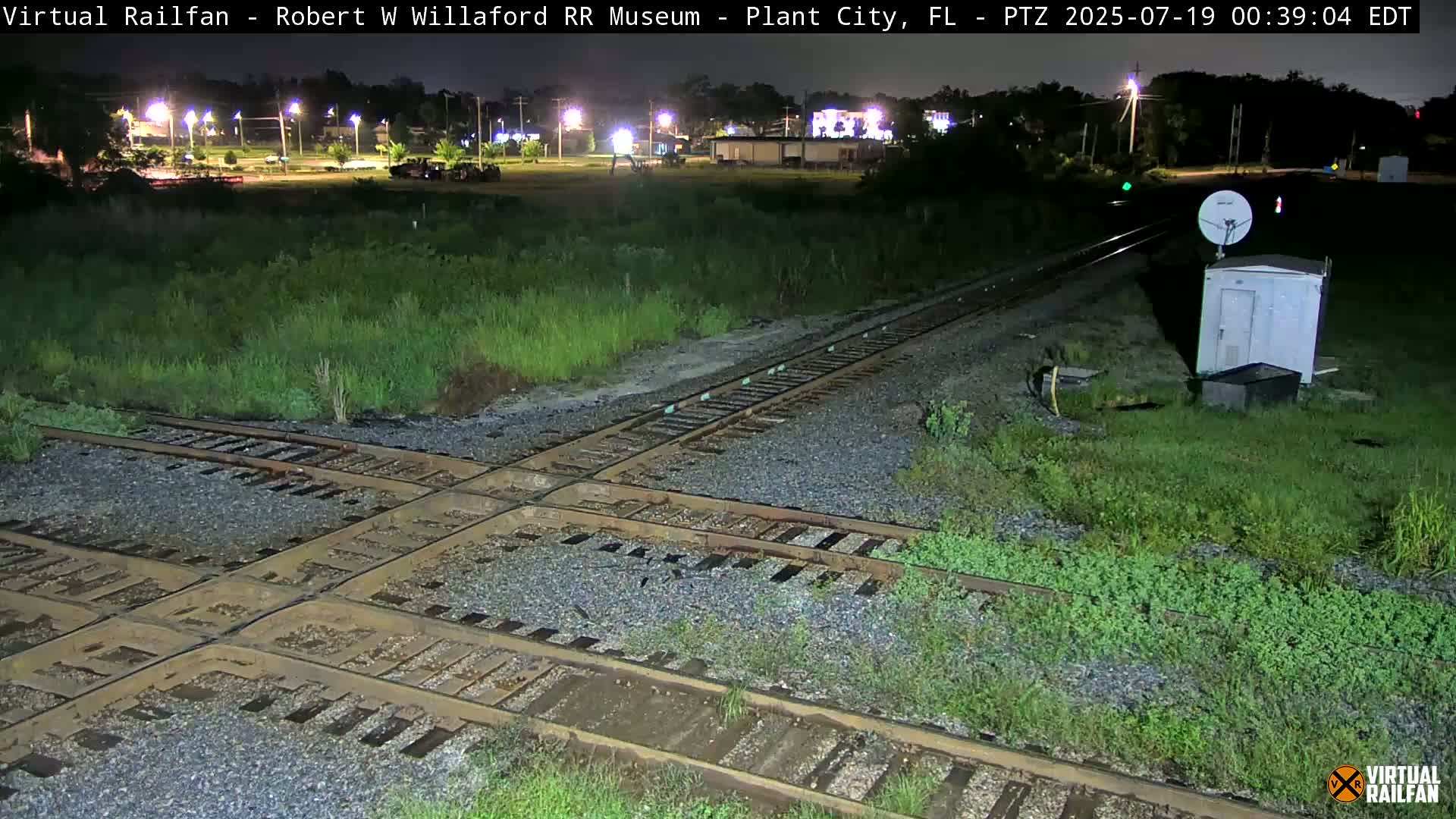 Plant City Railroad Junction & Crossing Live Cam - Plant City, Hillsborough, Florida, USA