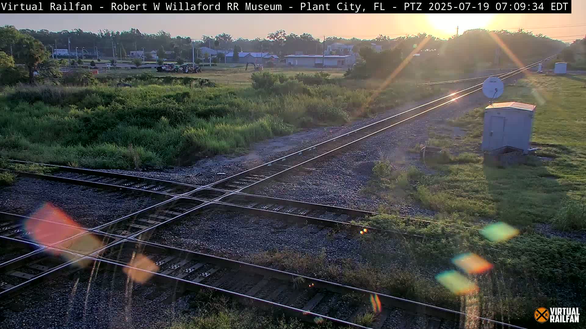 Plant City Railroad Junction & Crossing Live Cam - Plant City, Hillsborough, Florida, USA