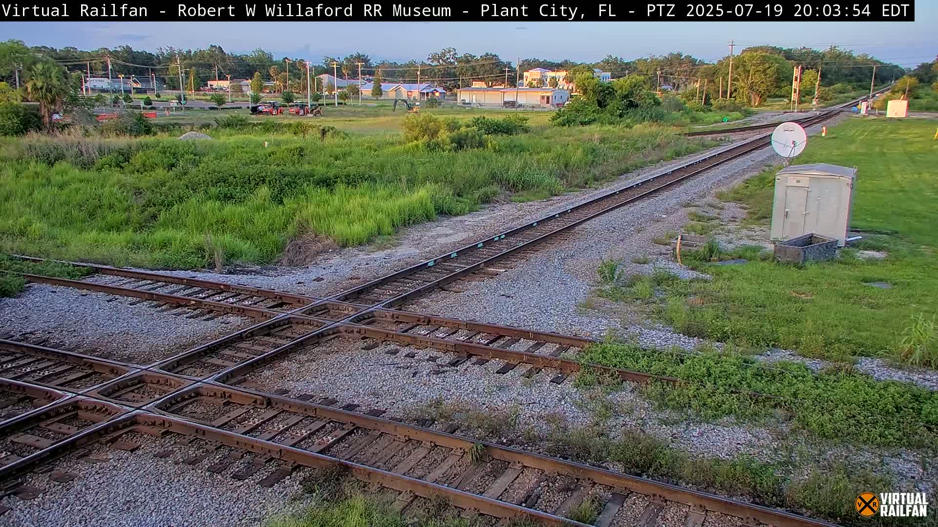 Plant City Railroad Junction & Crossing Live Cam - Plant City, Hillsborough, Florida, USA