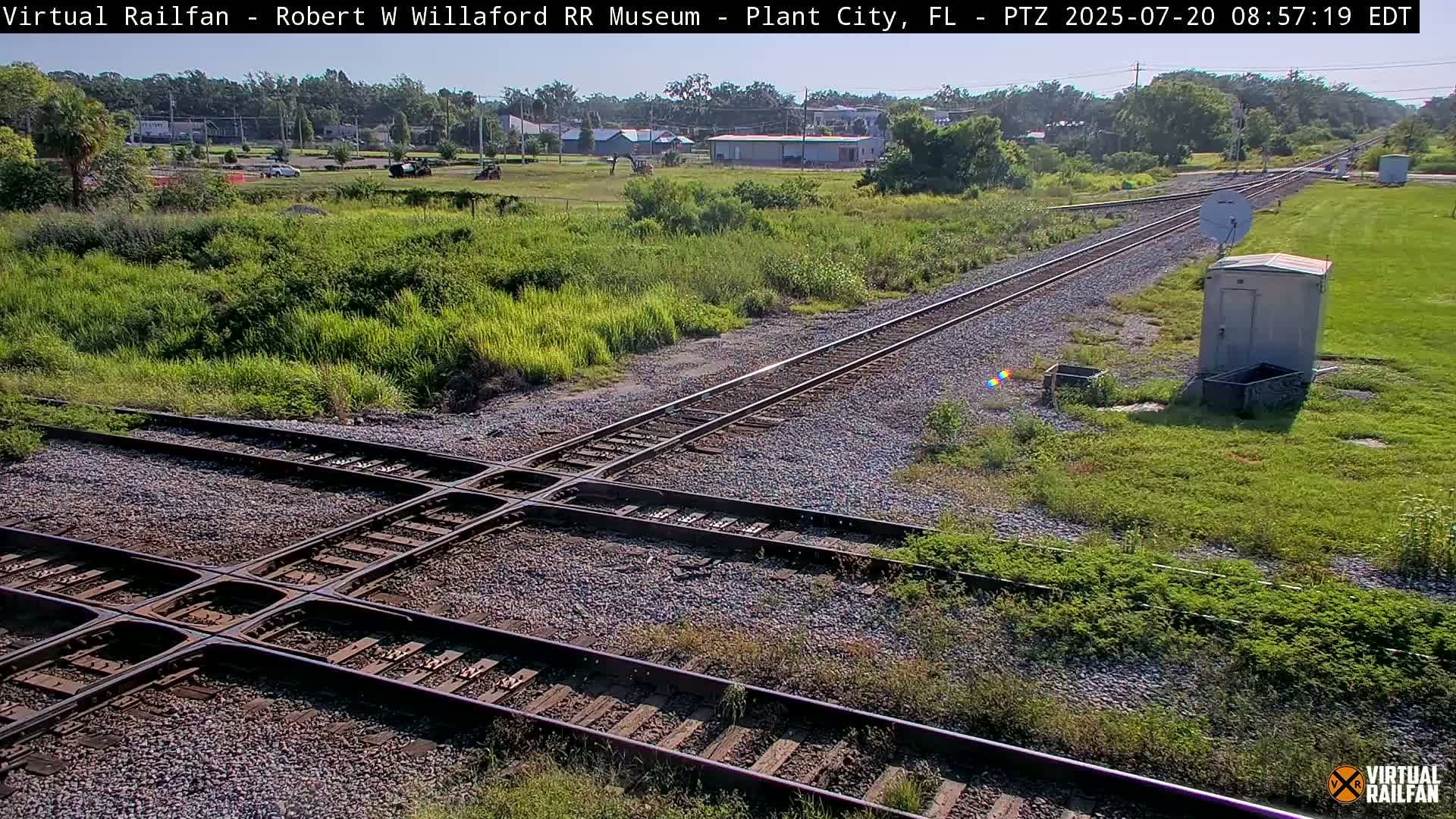 Plant City Railroad Junction & Crossing Live Cam - Plant City, Hillsborough, Florida, USA
