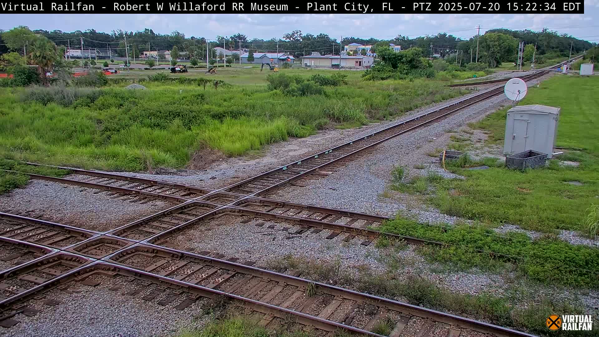 Plant City Railroad Junction & Crossing Live Cam - Plant City, Hillsborough, Florida, USA
