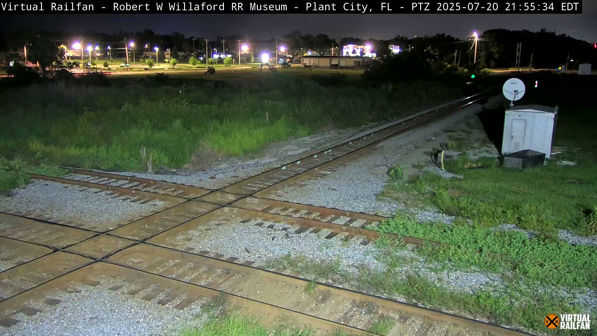 Plant City Railroad Junction & Crossing Live Cam - Plant City, Hillsborough, Florida, USA