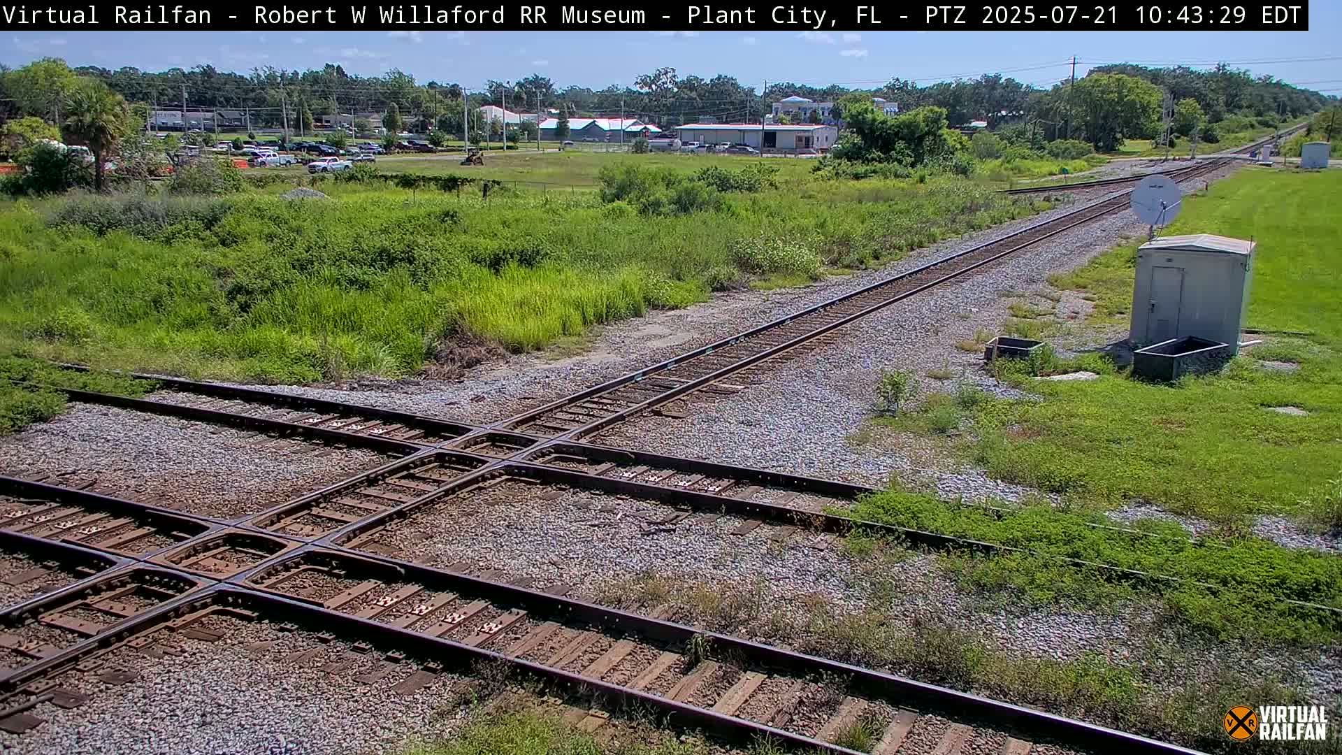 Plant City Railroad Junction & Crossing Live Cam - Plant City, Hillsborough, Florida, USA