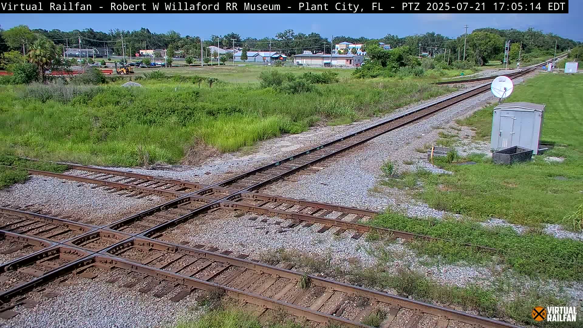 Plant City Railroad Junction & Crossing Live Cam - Plant City, Hillsborough, Florida, USA