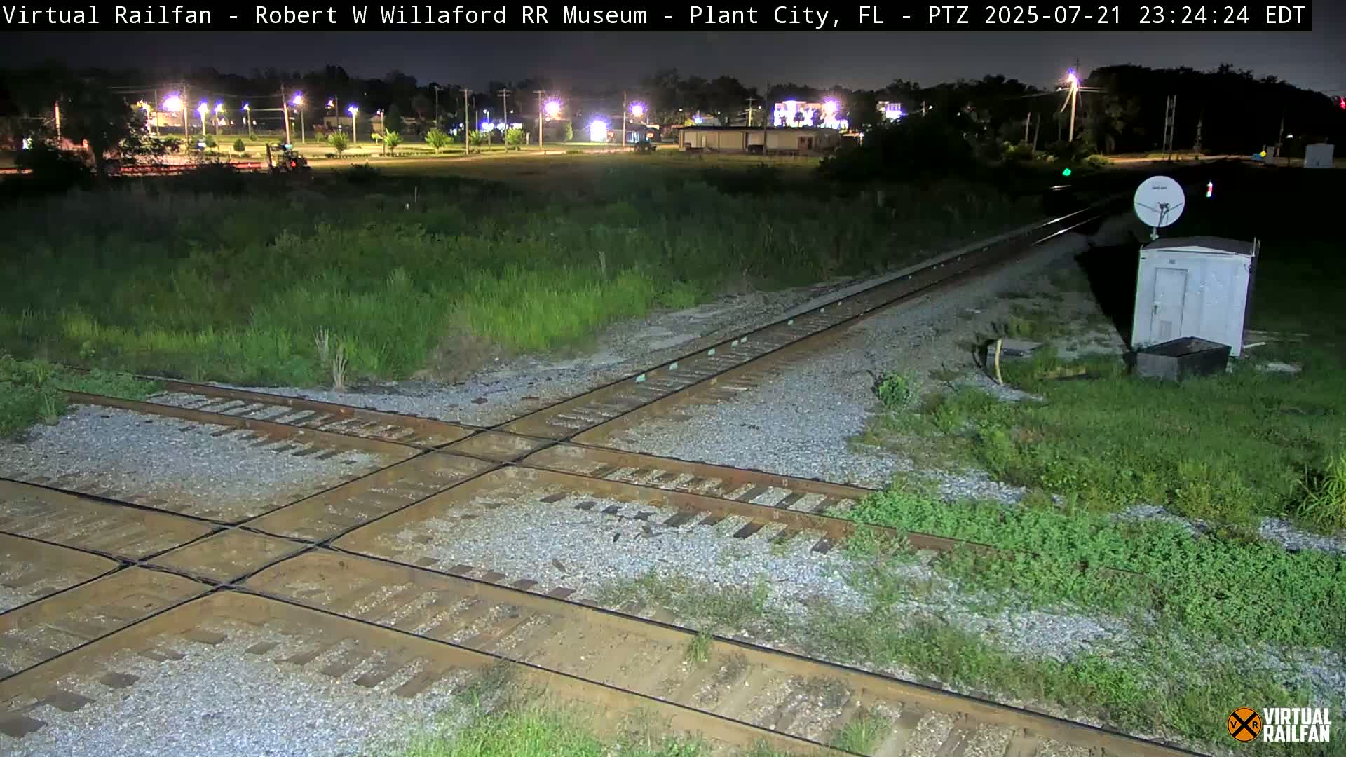 Plant City Railroad Junction & Crossing Live Cam - Plant City, Hillsborough, Florida, USA
