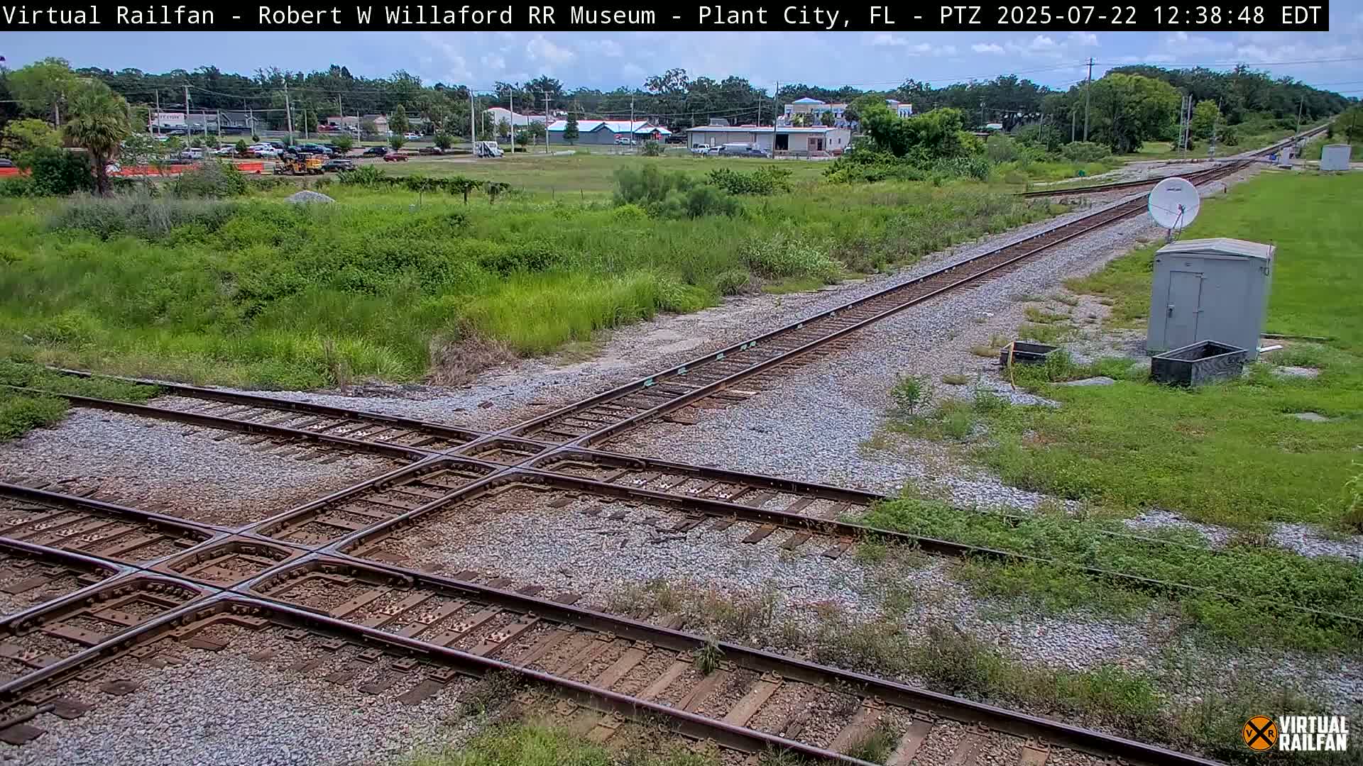 Plant City Railroad Junction & Crossing Live Cam - Plant City, Hillsborough, Florida, USA
