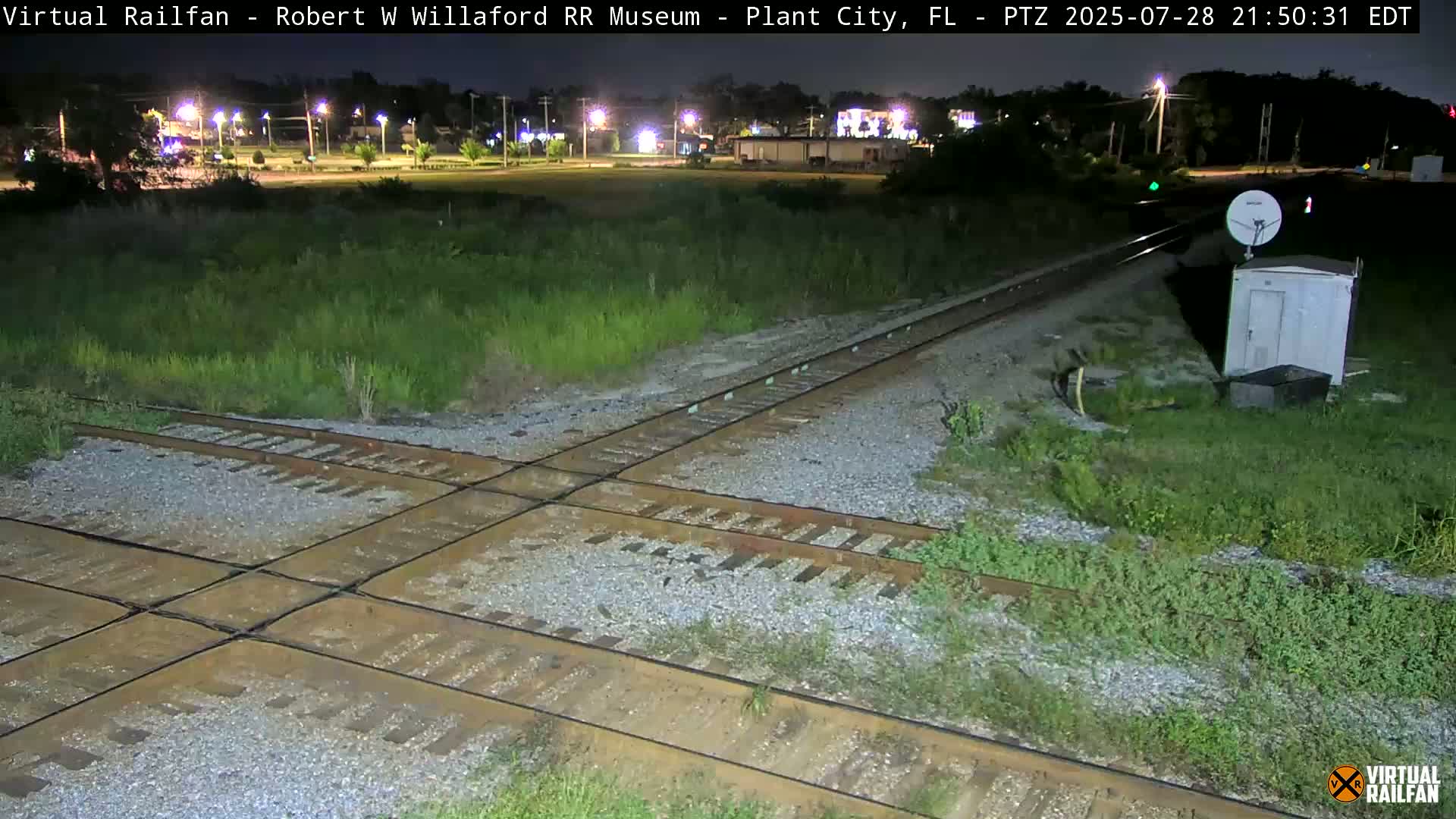 Plant City Railroad Junction & Crossing Live Cam - Plant City, Hillsborough, Florida, USA