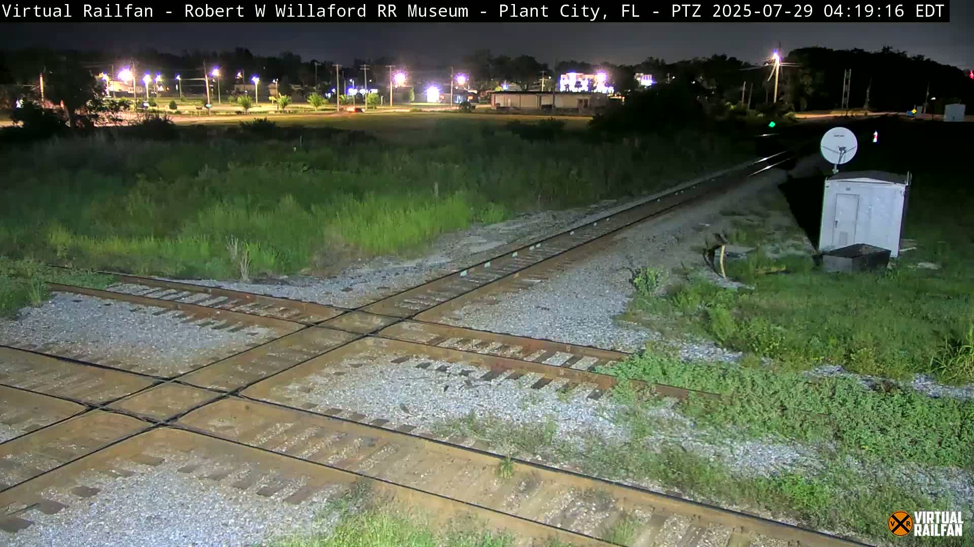 Plant City Railroad Junction & Crossing Live Cam - Plant City, Hillsborough, Florida, USA