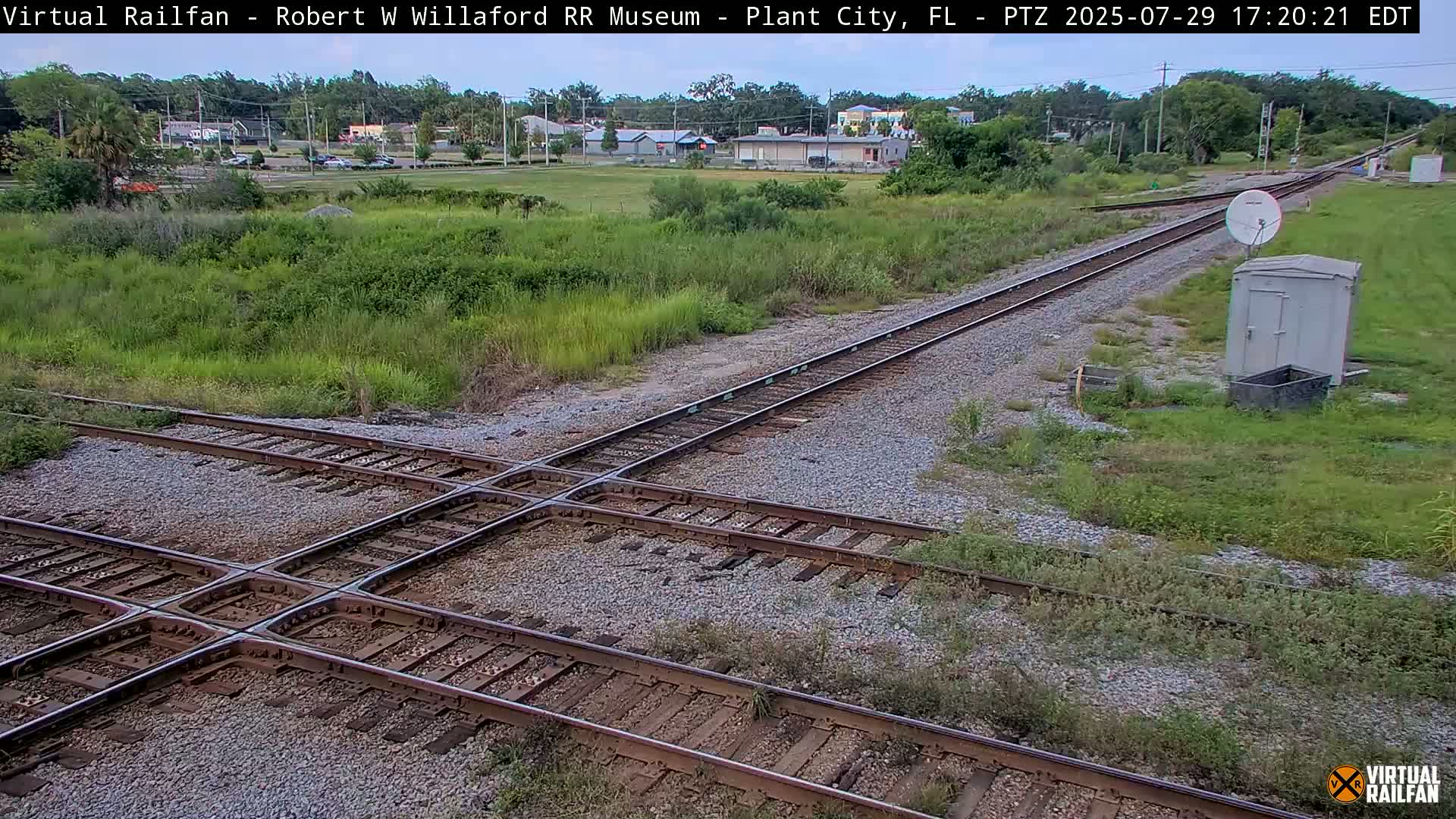 Plant City Railroad Junction & Crossing Live Cam - Plant City, Hillsborough, Florida, USA