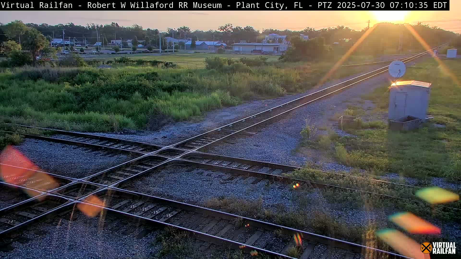 Plant City Railroad Junction & Crossing Live Cam - Plant City, Hillsborough, Florida, USA
