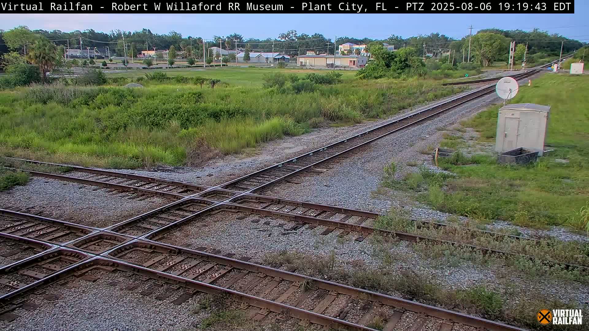 Plant City Railroad Junction & Crossing Live Cam - Plant City, Hillsborough, Florida, USA
