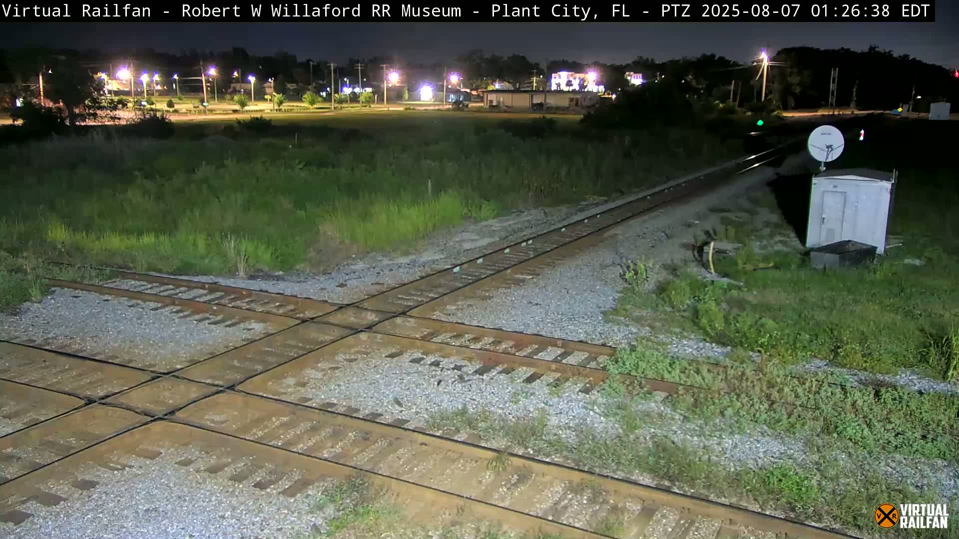 Plant City Railroad Junction & Crossing Live Cam - Plant City, Hillsborough, Florida, USA
