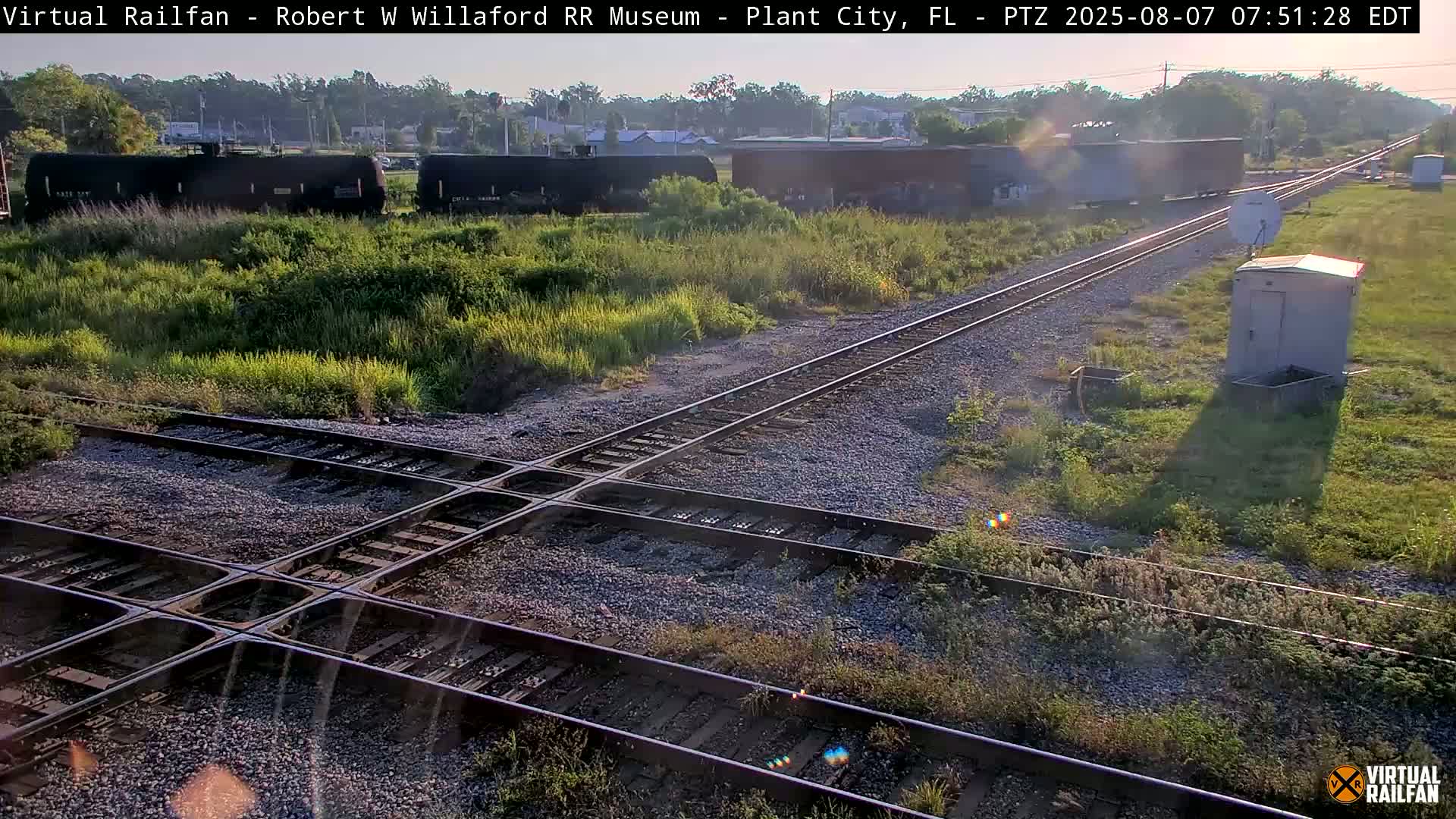 Plant City Railroad Junction & Crossing Live Cam - Plant City, Hillsborough, Florida, USA