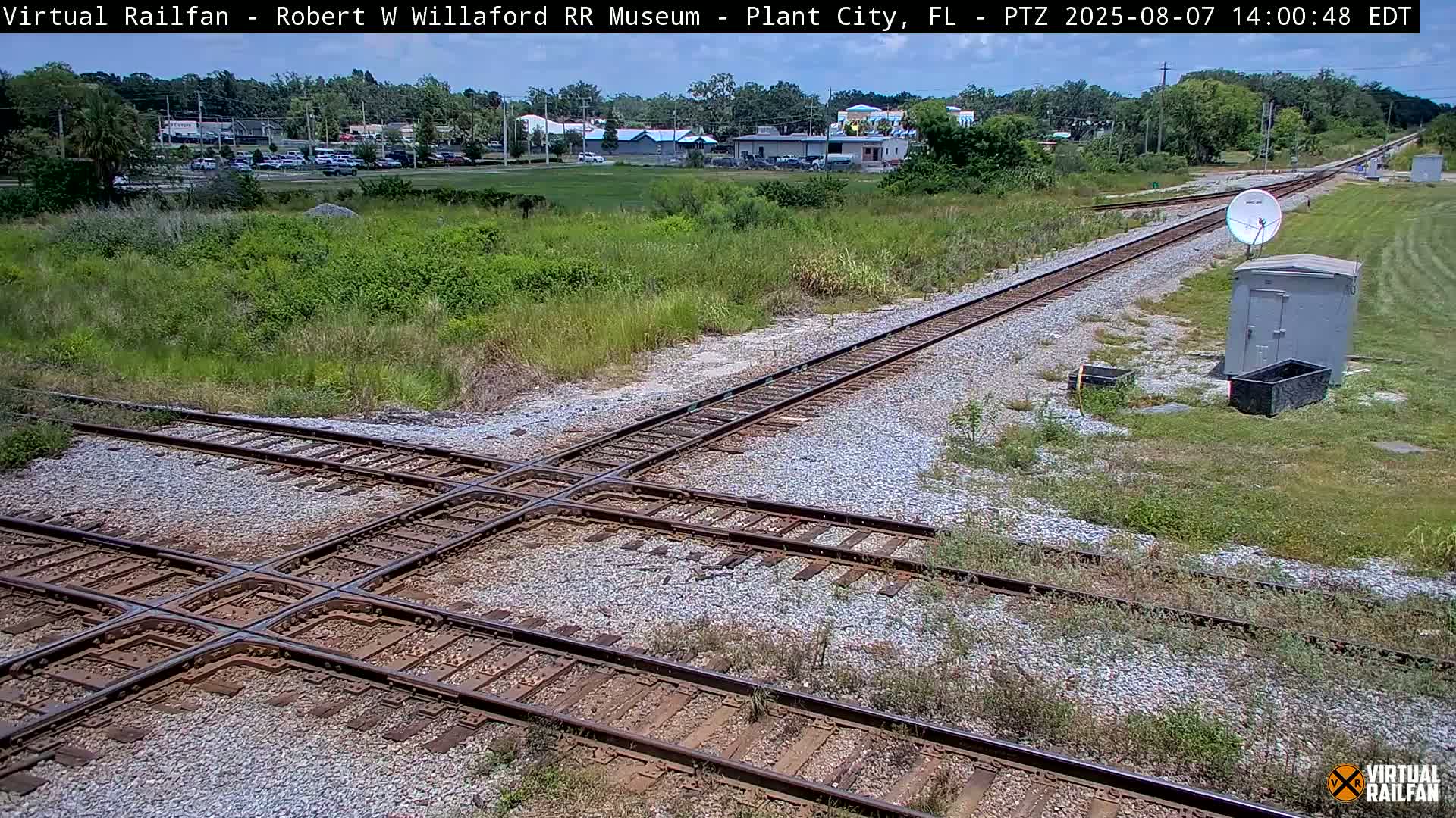 Plant City Railroad Junction & Crossing Live Cam - Plant City, Hillsborough, Florida, USA