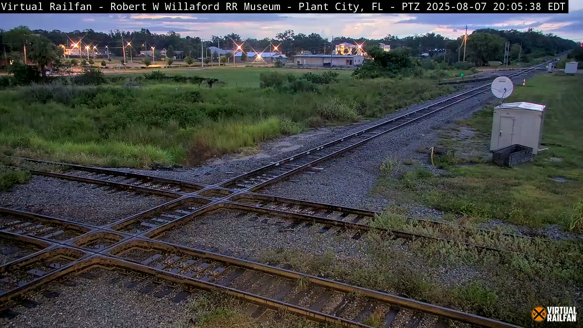 Plant City Railroad Junction & Crossing Live Cam - Plant City, Hillsborough, Florida, USA