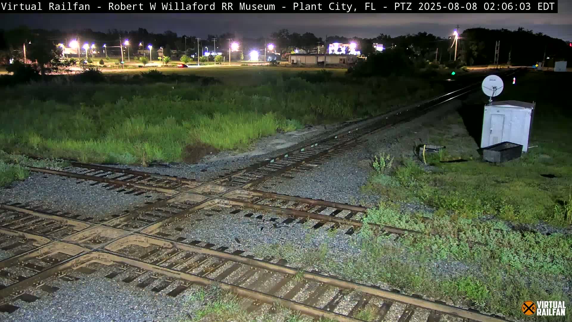 Plant City Railroad Junction & Crossing Live Cam - Plant City, Hillsborough, Florida, USA