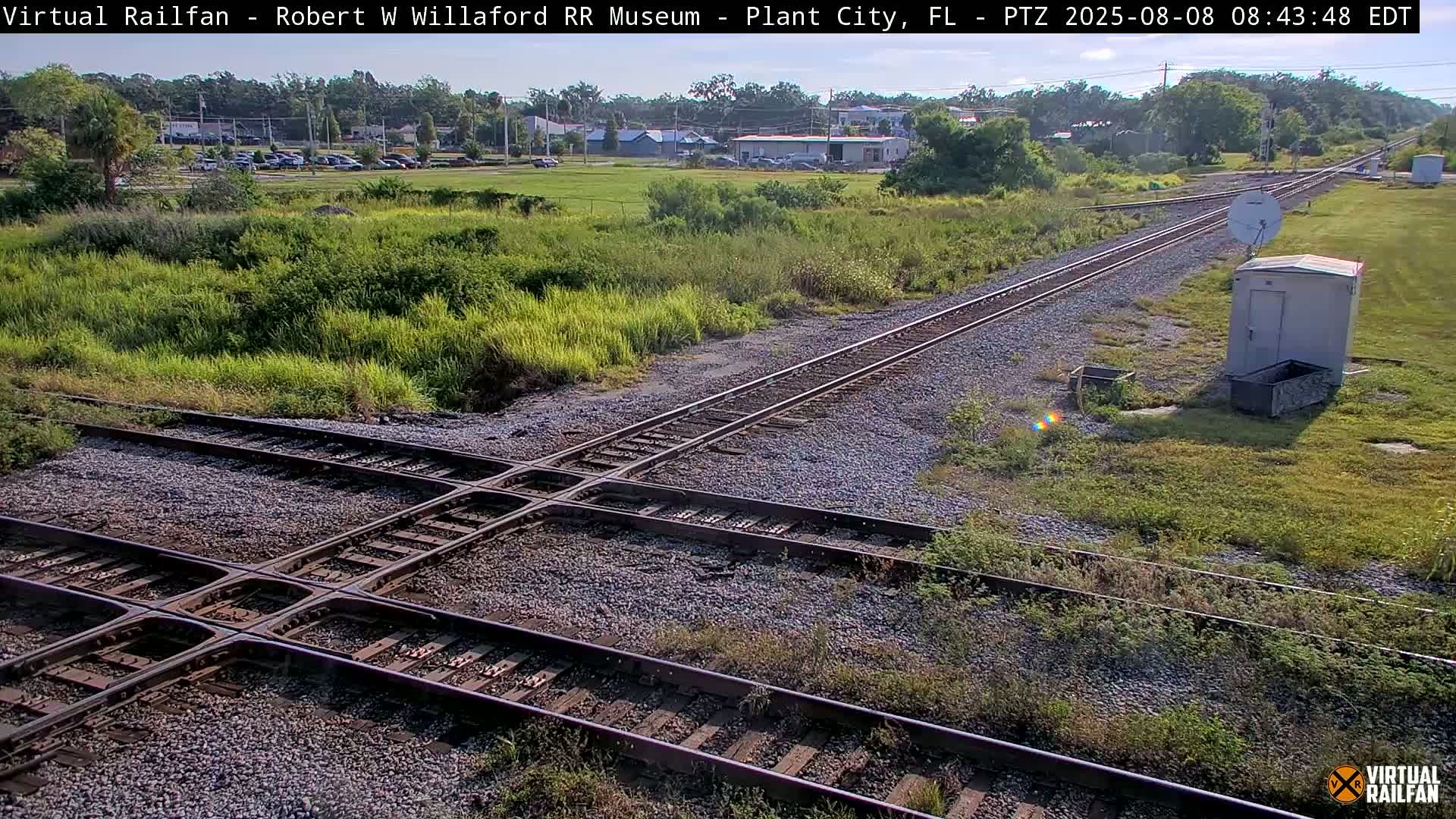 Plant City Railroad Junction & Crossing Live Cam - Plant City, Hillsborough, Florida, USA