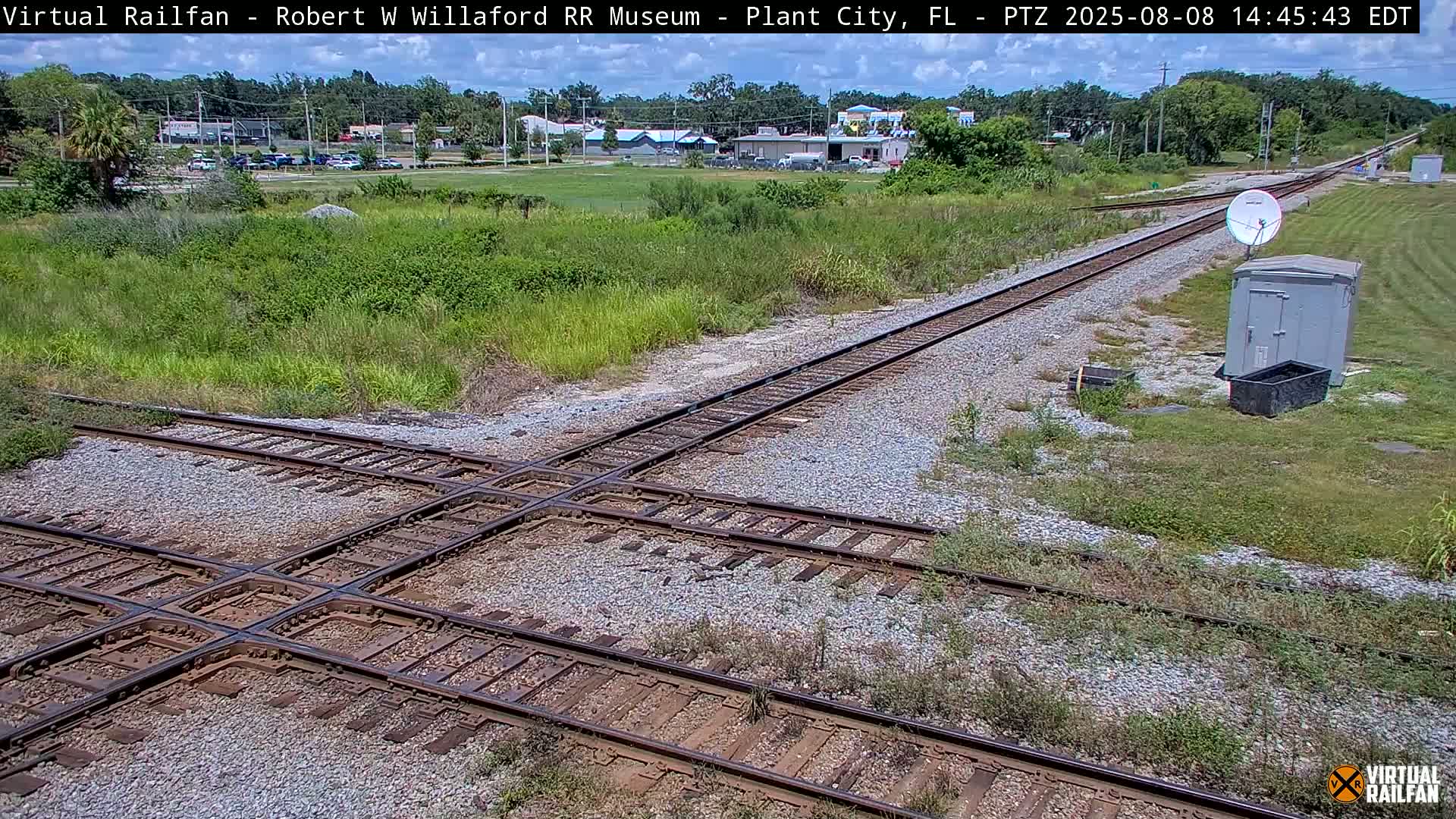 Plant City Railroad Junction & Crossing Live Cam - Plant City, Hillsborough, Florida, USA
