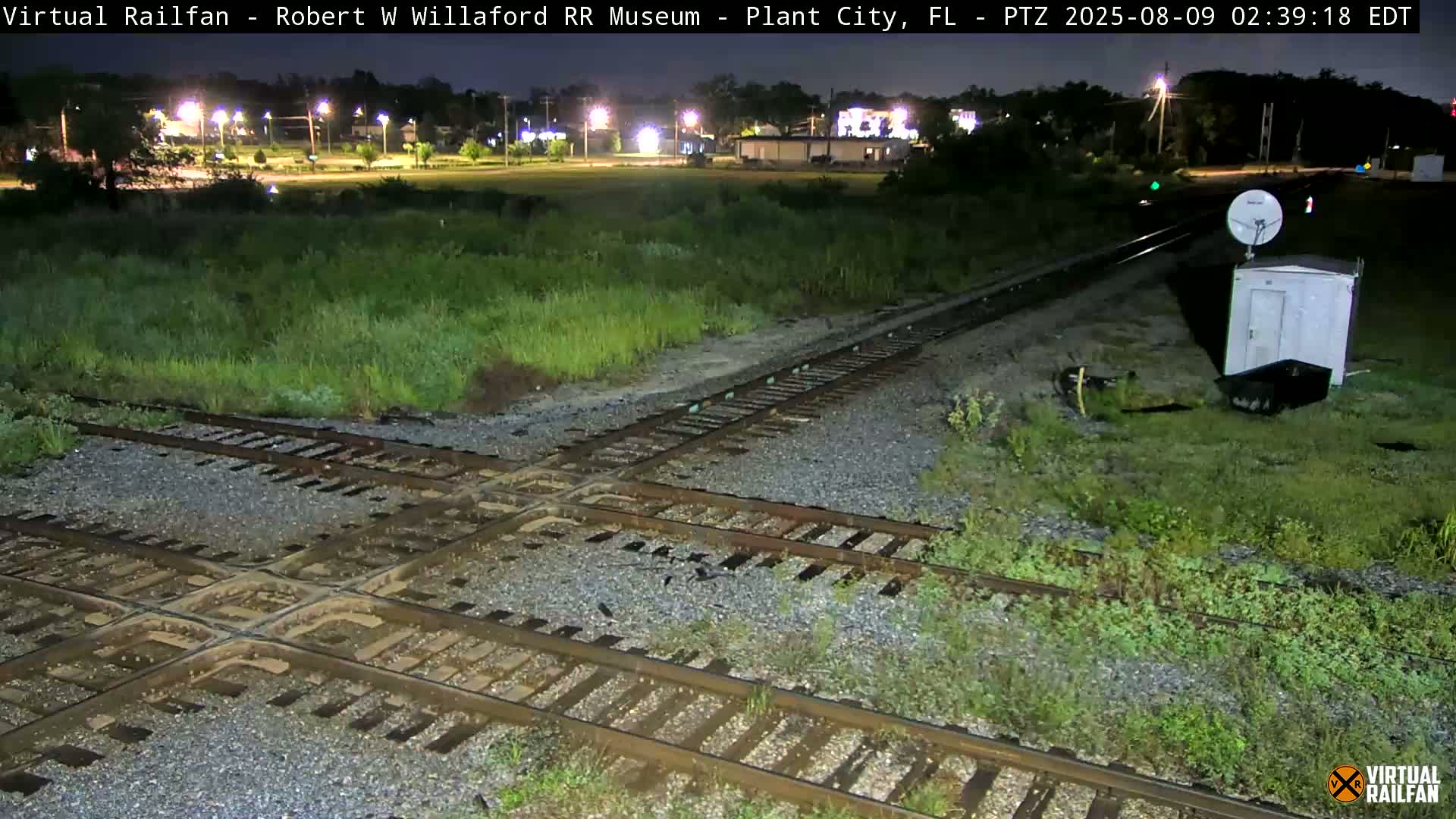 Plant City Railroad Junction & Crossing Live Cam - Plant City, Hillsborough, Florida, USA