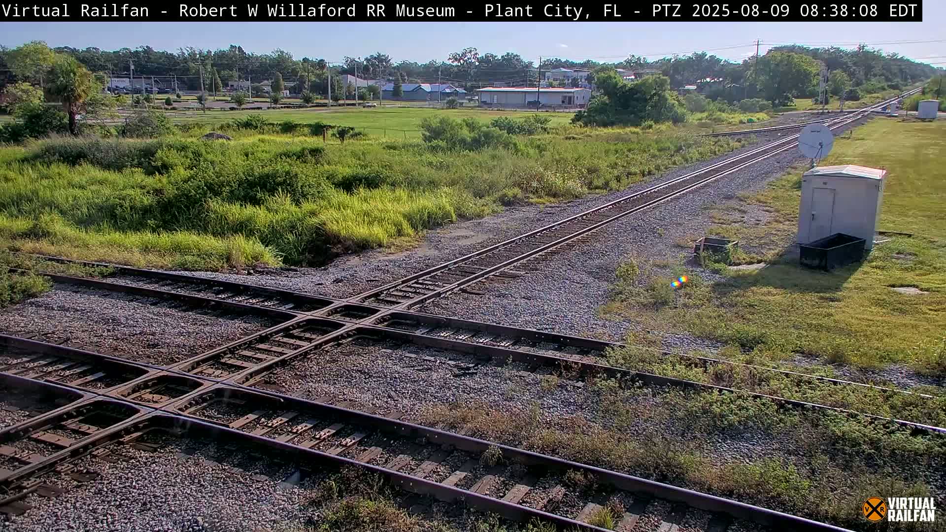 Plant City Railroad Junction & Crossing Live Cam - Plant City, Hillsborough, Florida, USA
