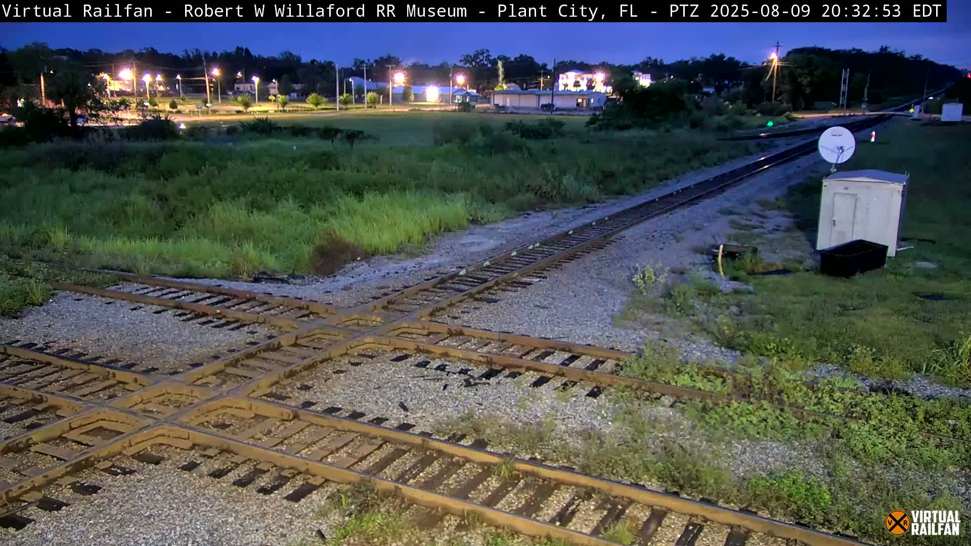 Plant City Railroad Junction & Crossing Live Cam - Plant City, Hillsborough, Florida, USA