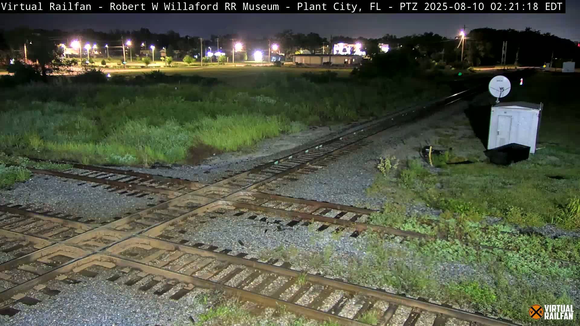 Plant City Railroad Junction & Crossing Live Cam - Plant City, Hillsborough, Florida, USA