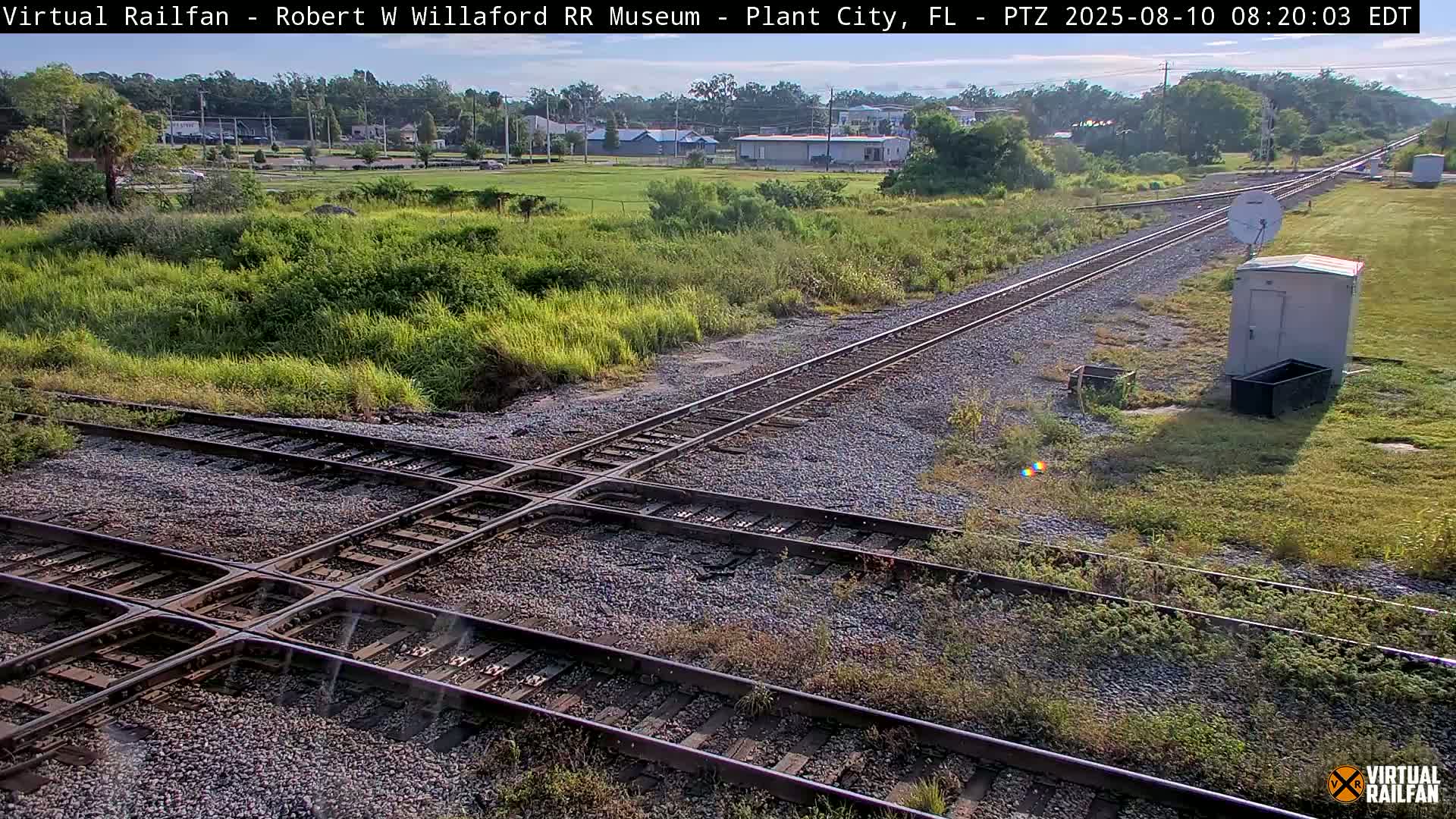 Plant City Railroad Junction & Crossing Live Cam - Plant City, Hillsborough, Florida, USA