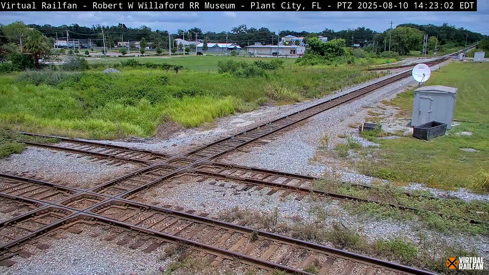 Plant City Railroad Junction & Crossing Live Cam - Plant City, Hillsborough, Florida, USA