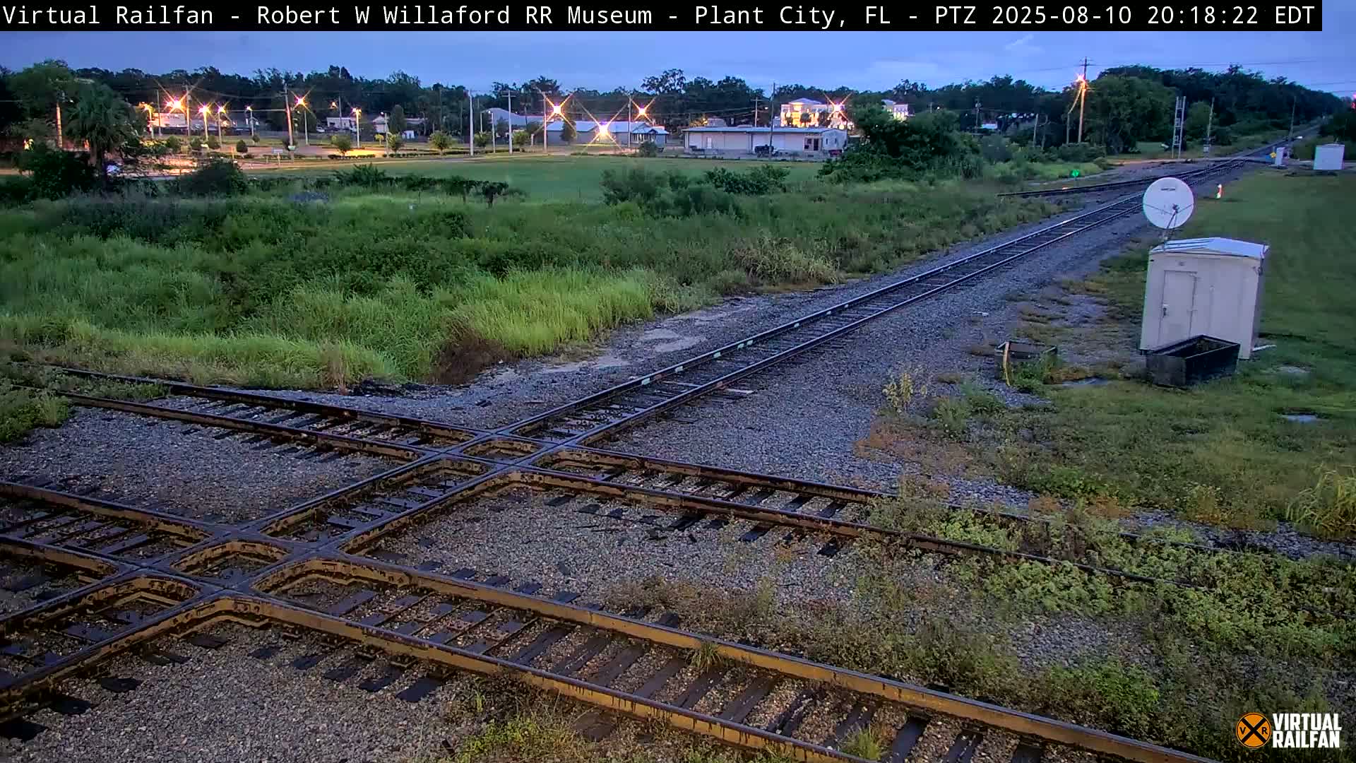 Plant City Railroad Junction & Crossing Live Cam - Plant City, Hillsborough, Florida, USA