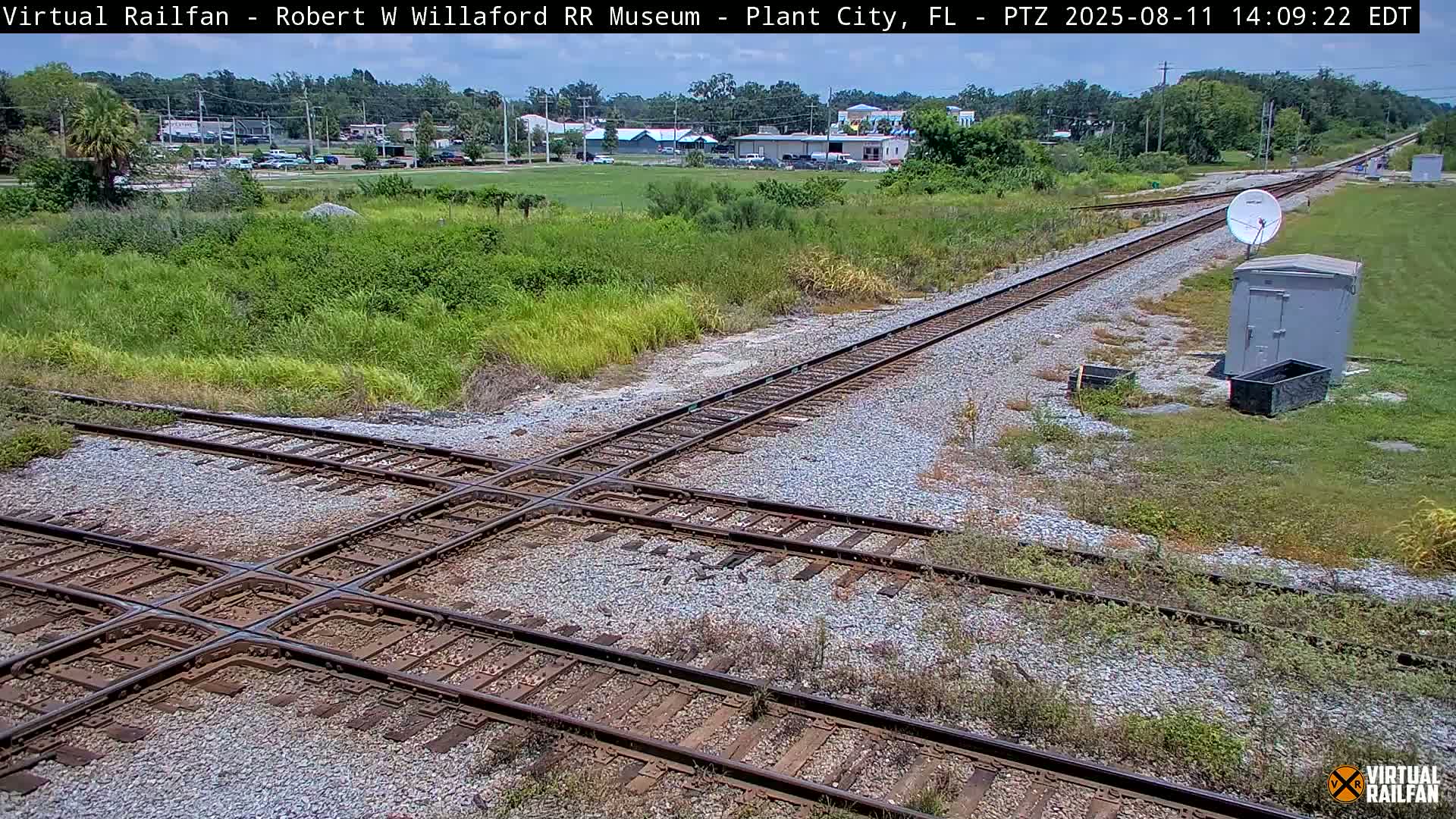 Plant City Railroad Junction & Crossing Live Cam - Plant City, Hillsborough, Florida, USA
