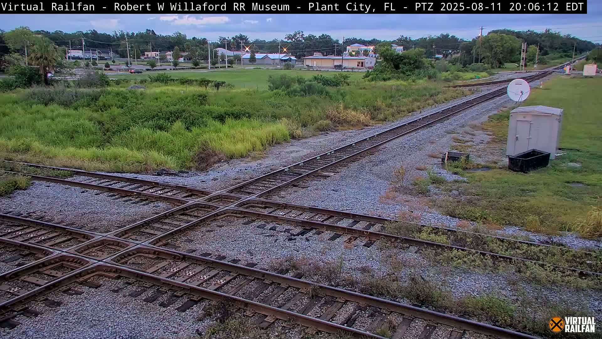 Plant City Railroad Junction & Crossing Live Cam - Plant City, Hillsborough, Florida, USA