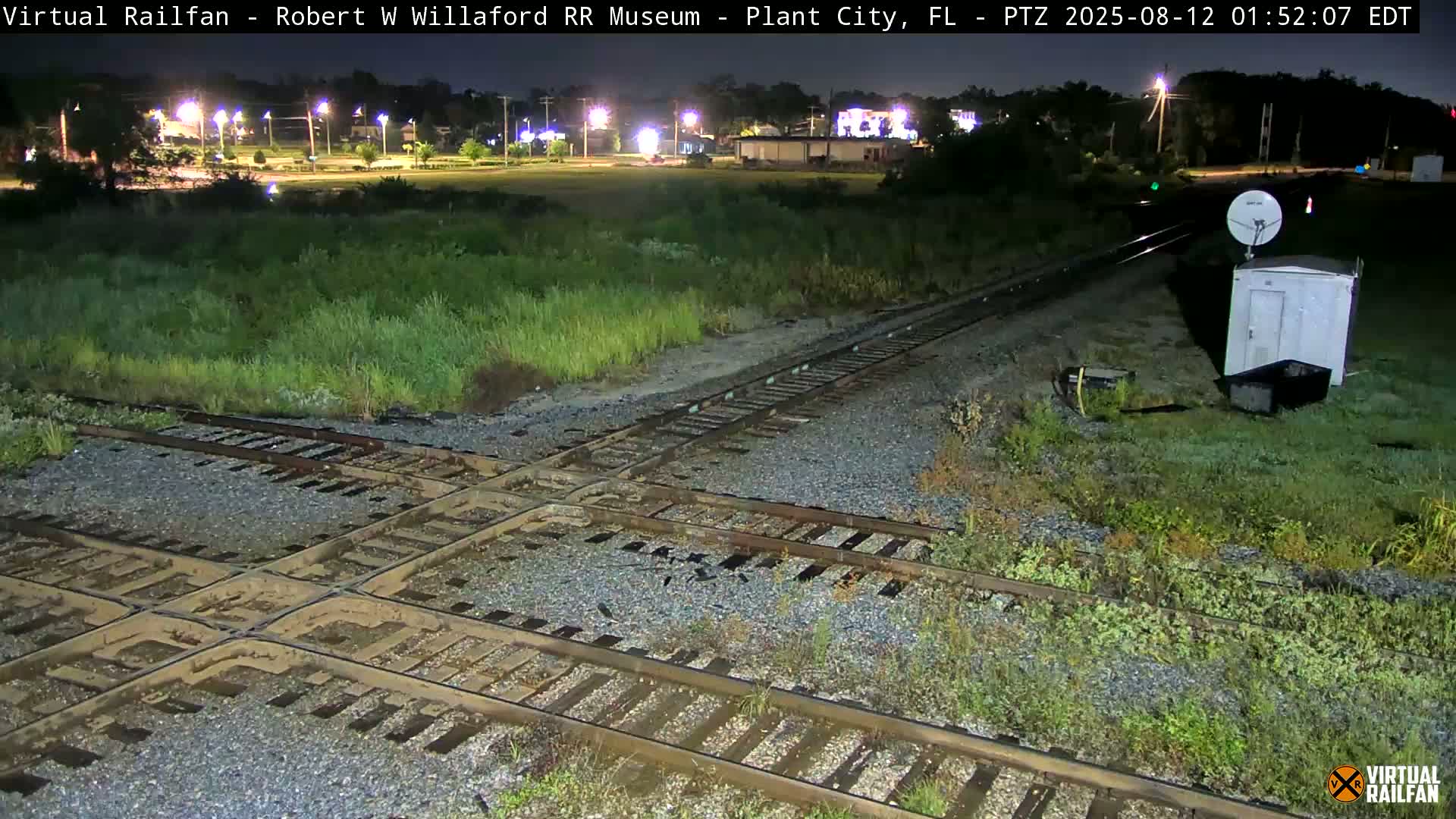 Plant City Railroad Junction & Crossing Live Cam - Plant City, Hillsborough, Florida, USA