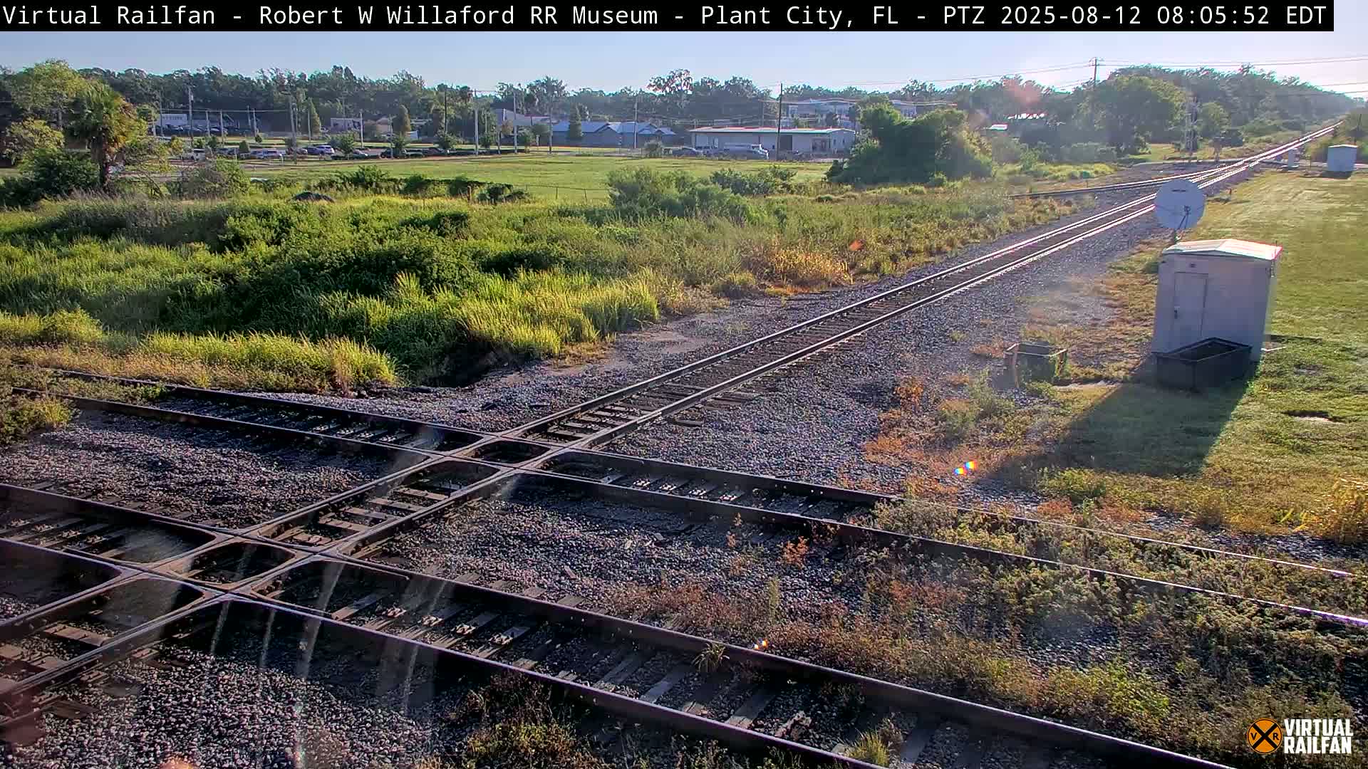 Plant City Railroad Junction & Crossing Live Cam - Plant City, Hillsborough, Florida, USA