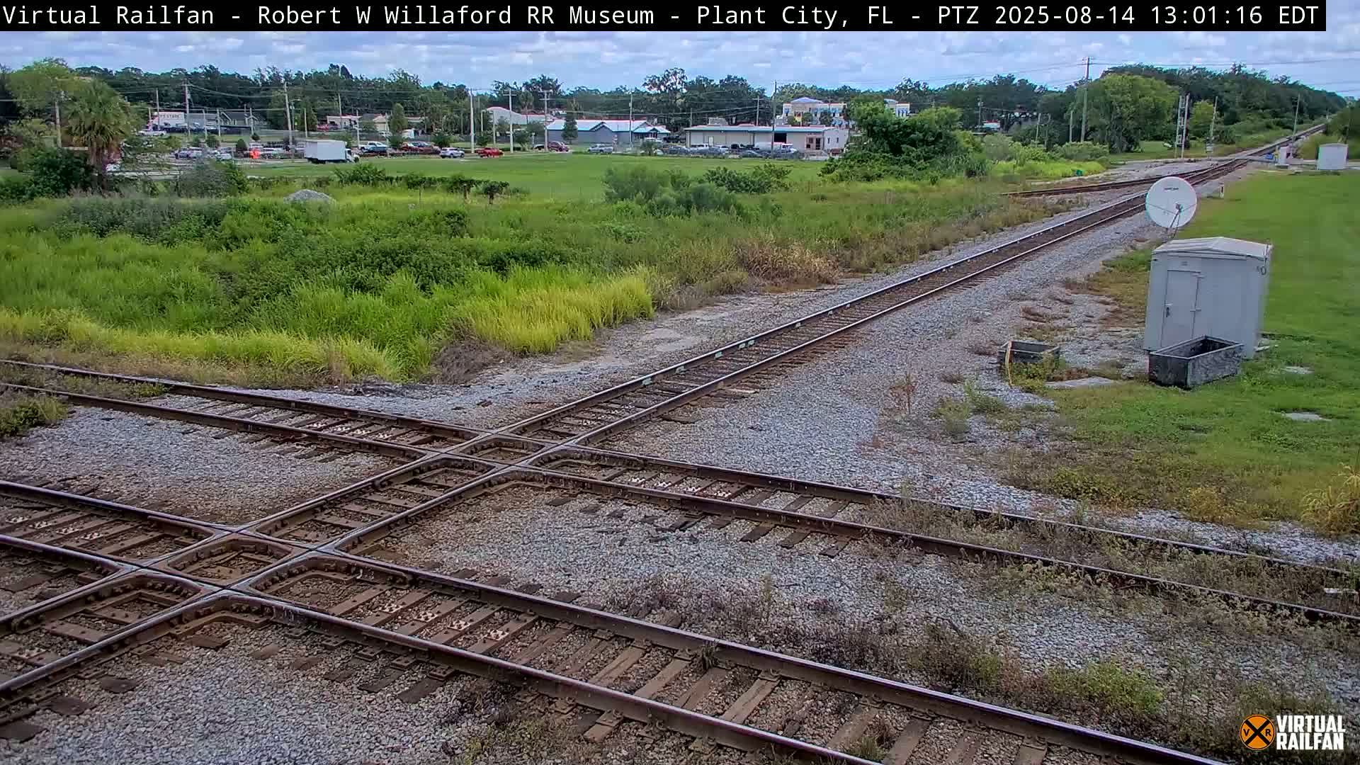 Plant City Railroad Junction & Crossing Live Cam - Plant City, Hillsborough, Florida, USA