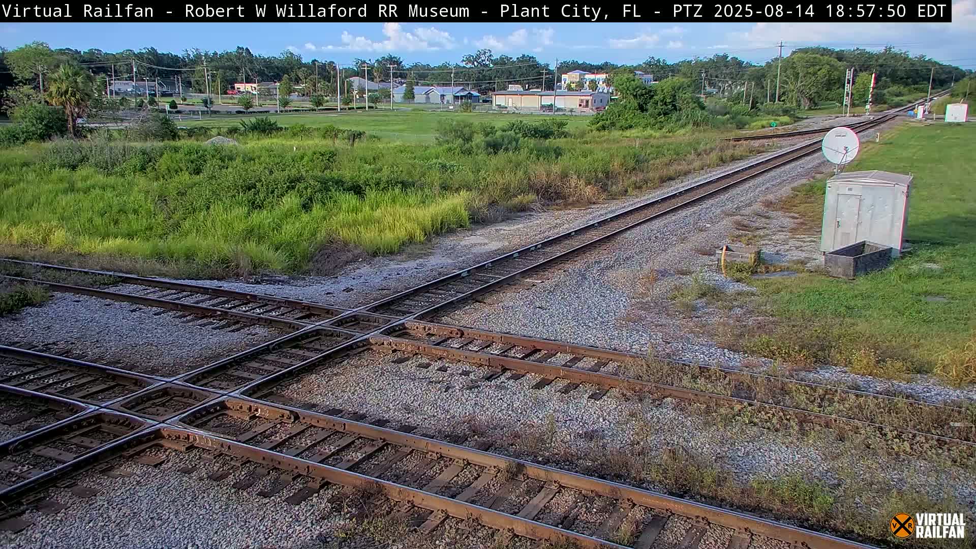 Plant City Railroad Junction & Crossing Live Cam - Plant City, Hillsborough, Florida, USA