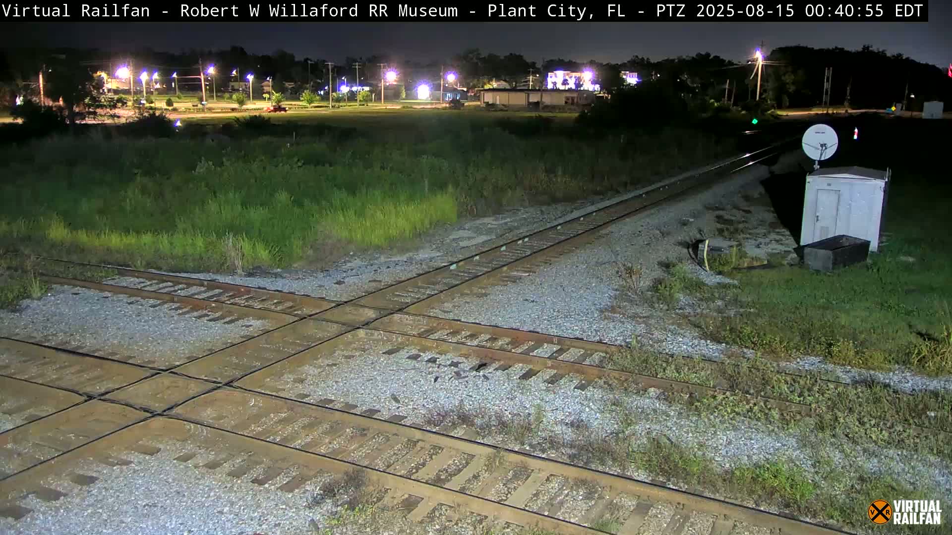 Plant City Railroad Junction & Crossing Live Cam - Plant City, Hillsborough, Florida, USA