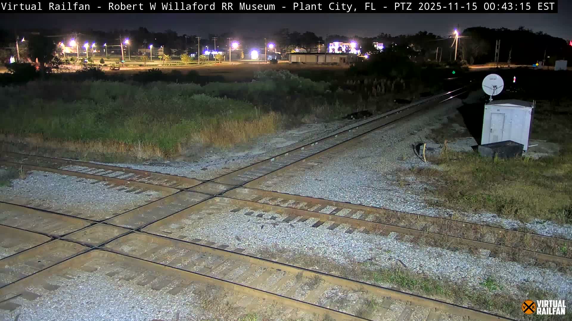 Plant City Railroad Junction & Crossing Live Cam - Plant City, Hillsborough, Florida, USA